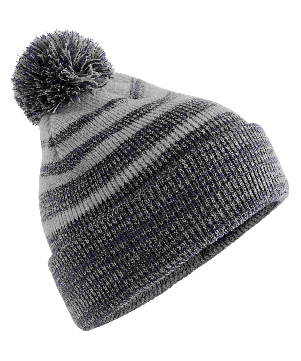 Húfa Beechfield BC476 – Grey/Navy