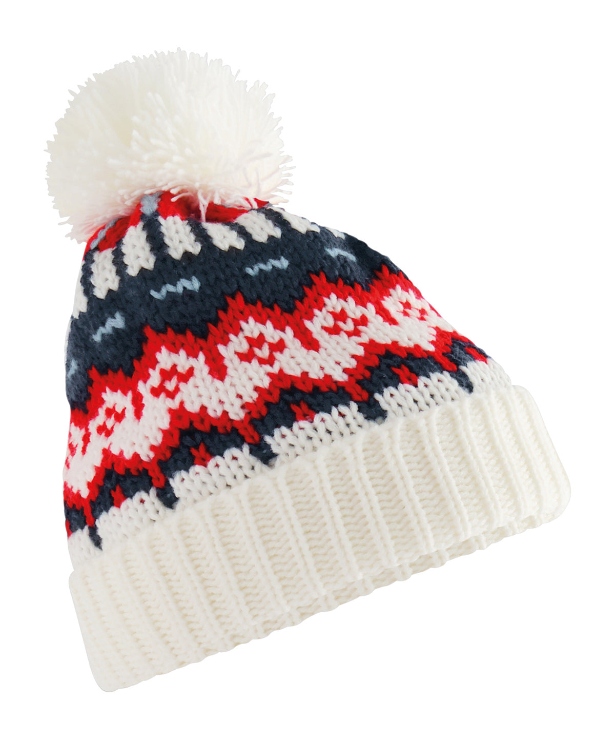 Húfa Beechfield BC528 – White Out – One size