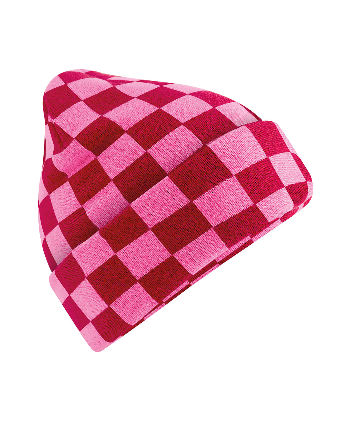 Húfa Beechfield BC531 – Classic Red/True Pink – One size