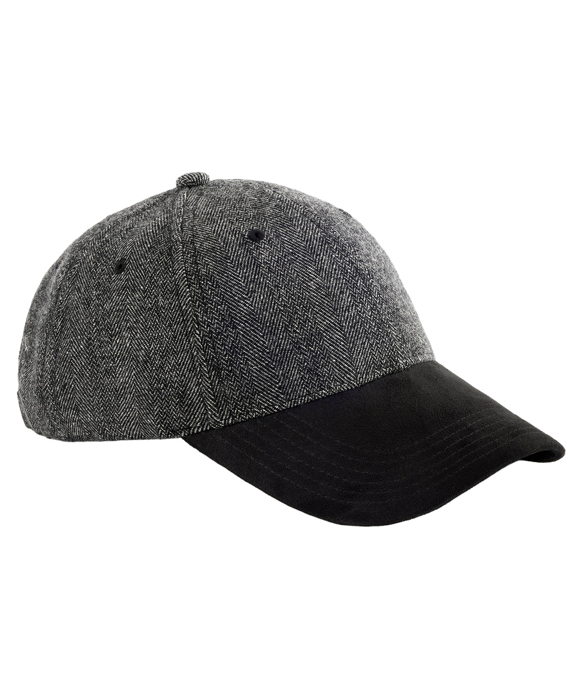 Derhúfa Beechfield BC627 – Black Herringbone