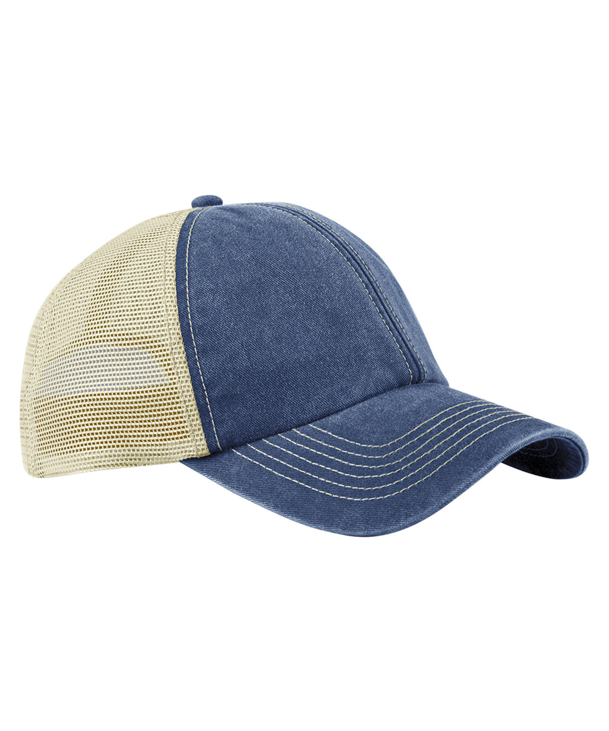 Derhúfa Beechfield BC672 – Vintage Denim/Stone – One size