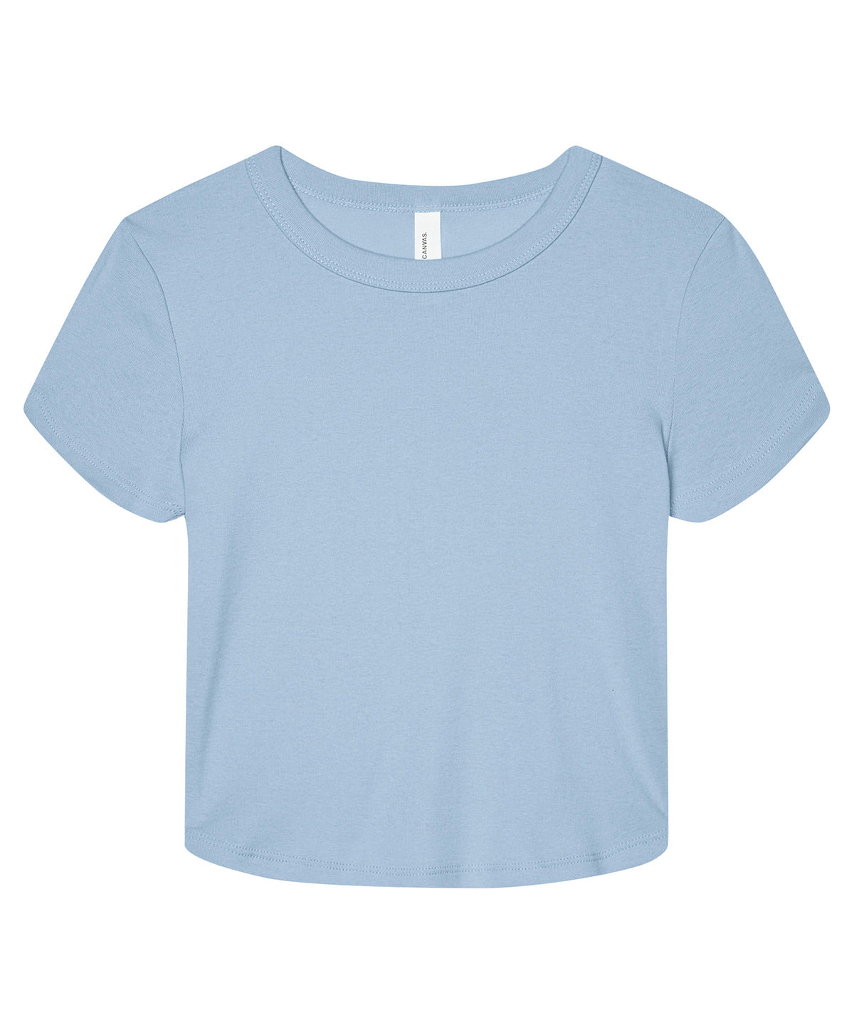Stuttermabolur Bella Canvas BE138 – Solid Baby Blue Blend – 2XL