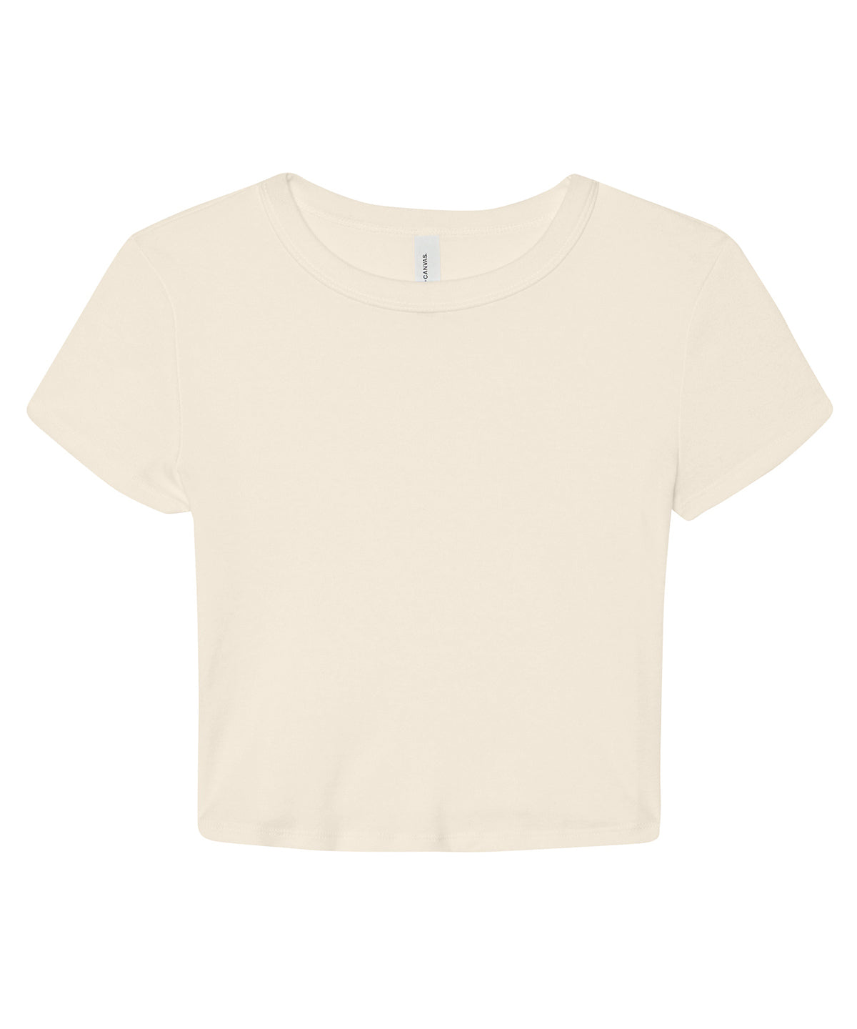 Stuttermabolur Bella Canvas BE138 – Solid Natural Blend – 2XL