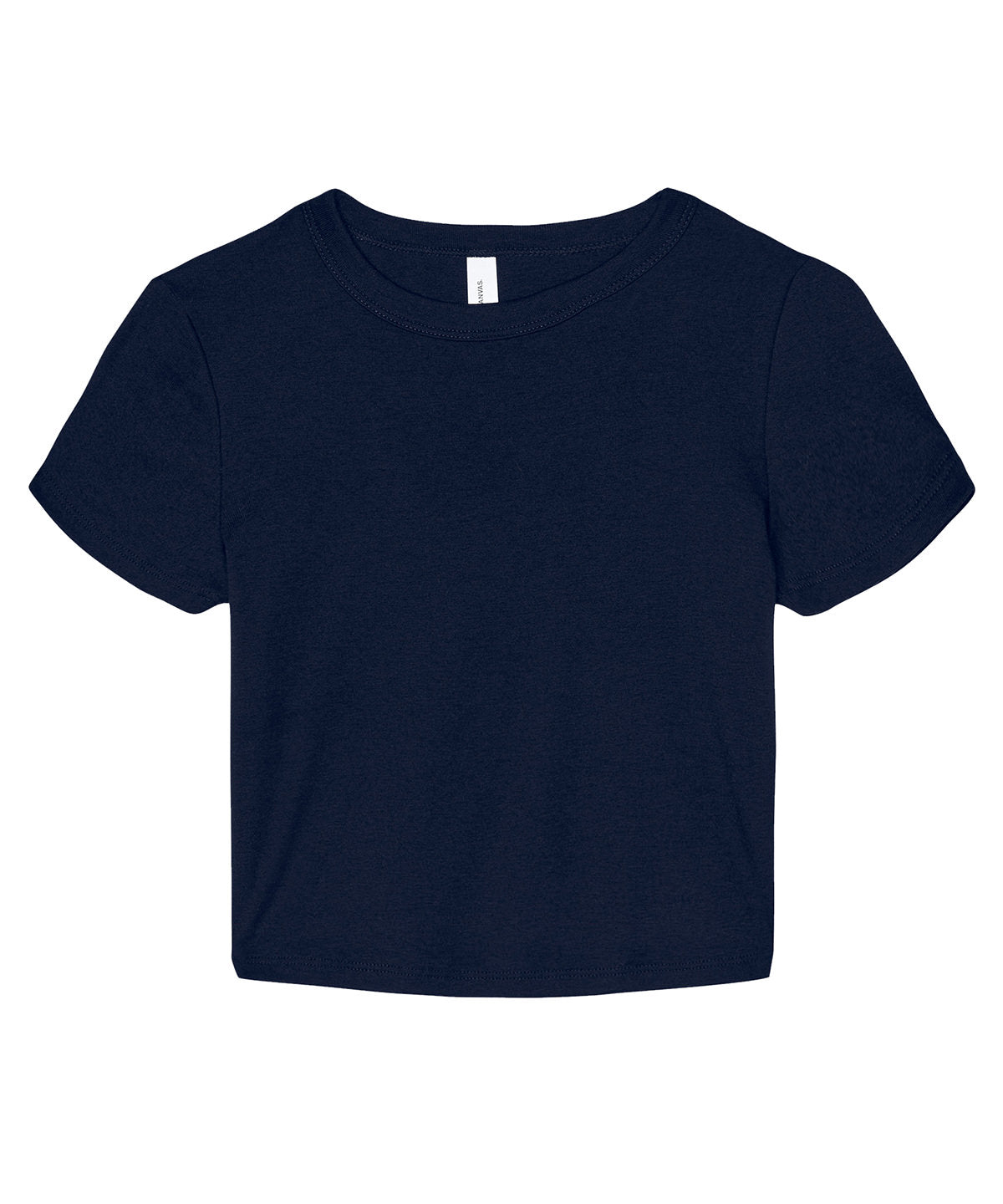 Stuttermabolur Bella Canvas BE138 – Solid Navy Blend – 2XL
