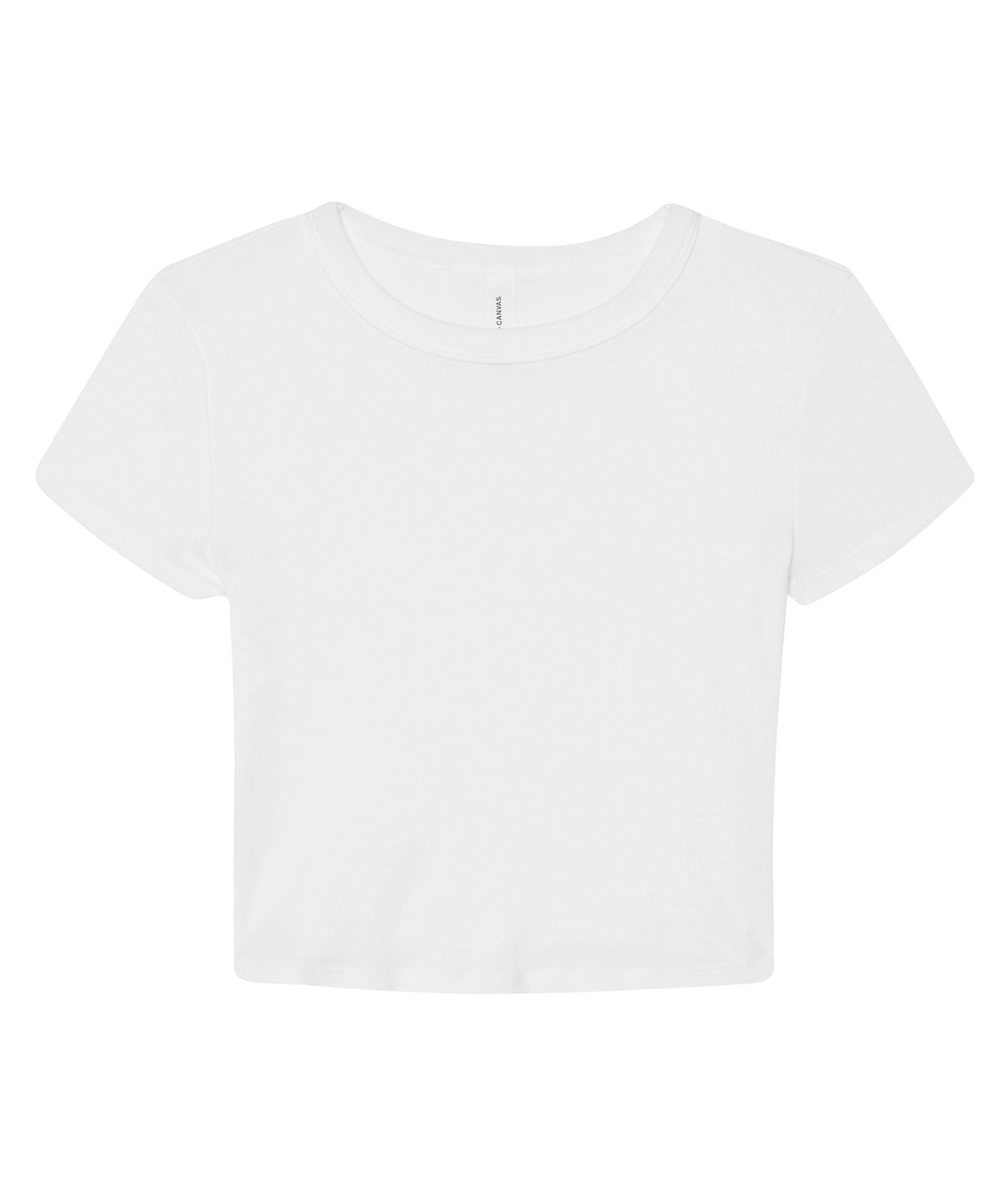 Stuttermabolur Bella Canvas BE138 – Solid White Blend – 2XL