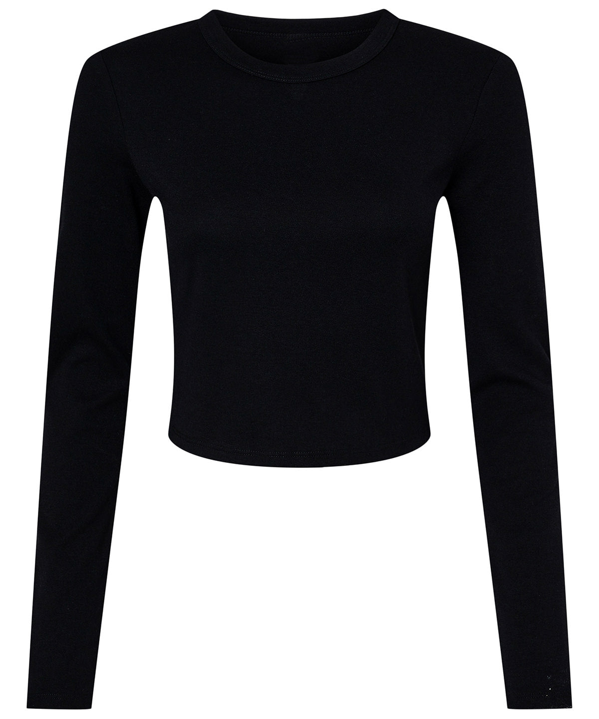 Stuttermabolur Bella Canvas BE144 – Solid Black Blend – 2XL