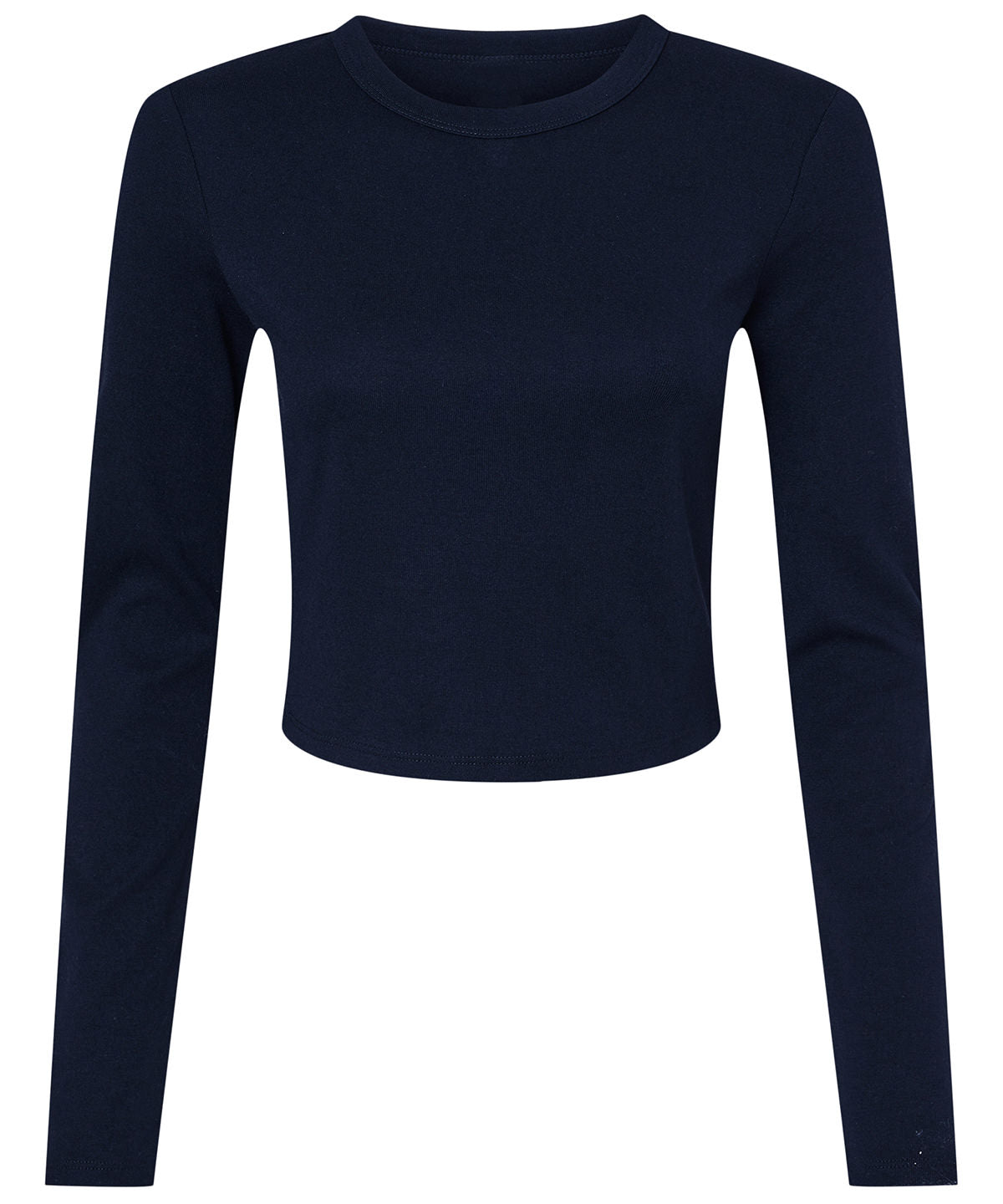Stuttermabolur Bella Canvas BE144 – Solid Navy Blend – 2XL