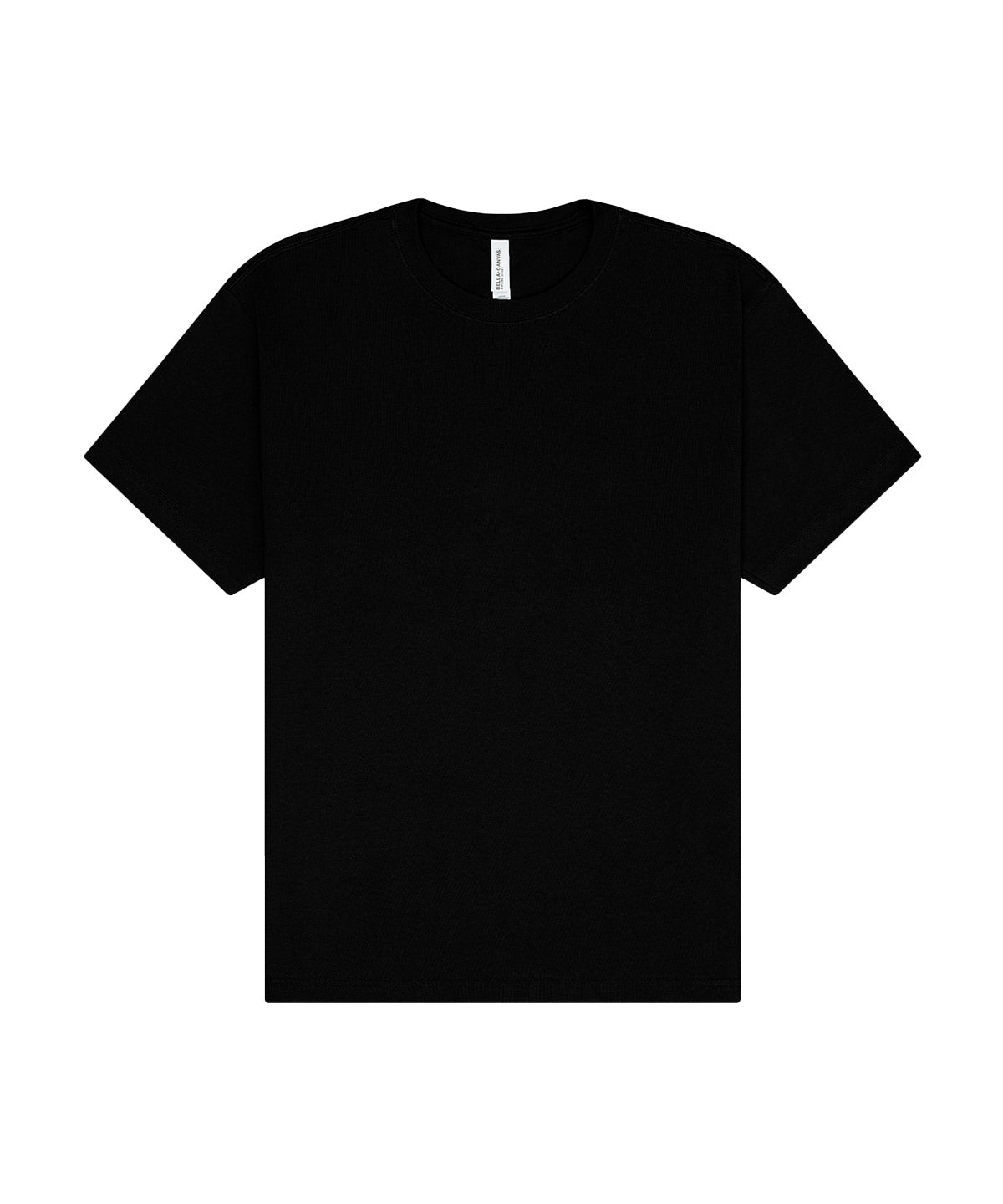 Stuttermabolur Bella Canvas BE150 – Svartur – 4XL