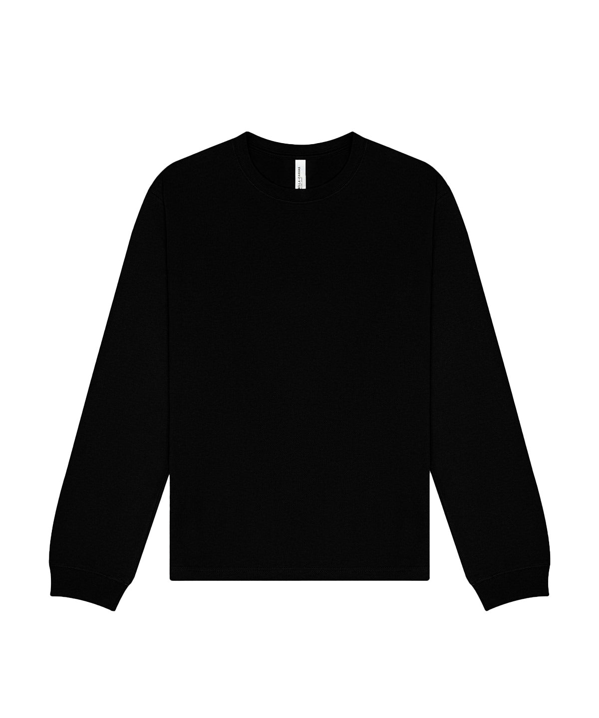 Stuttermabolur Bella Canvas BE151 – Svartur – 4XL