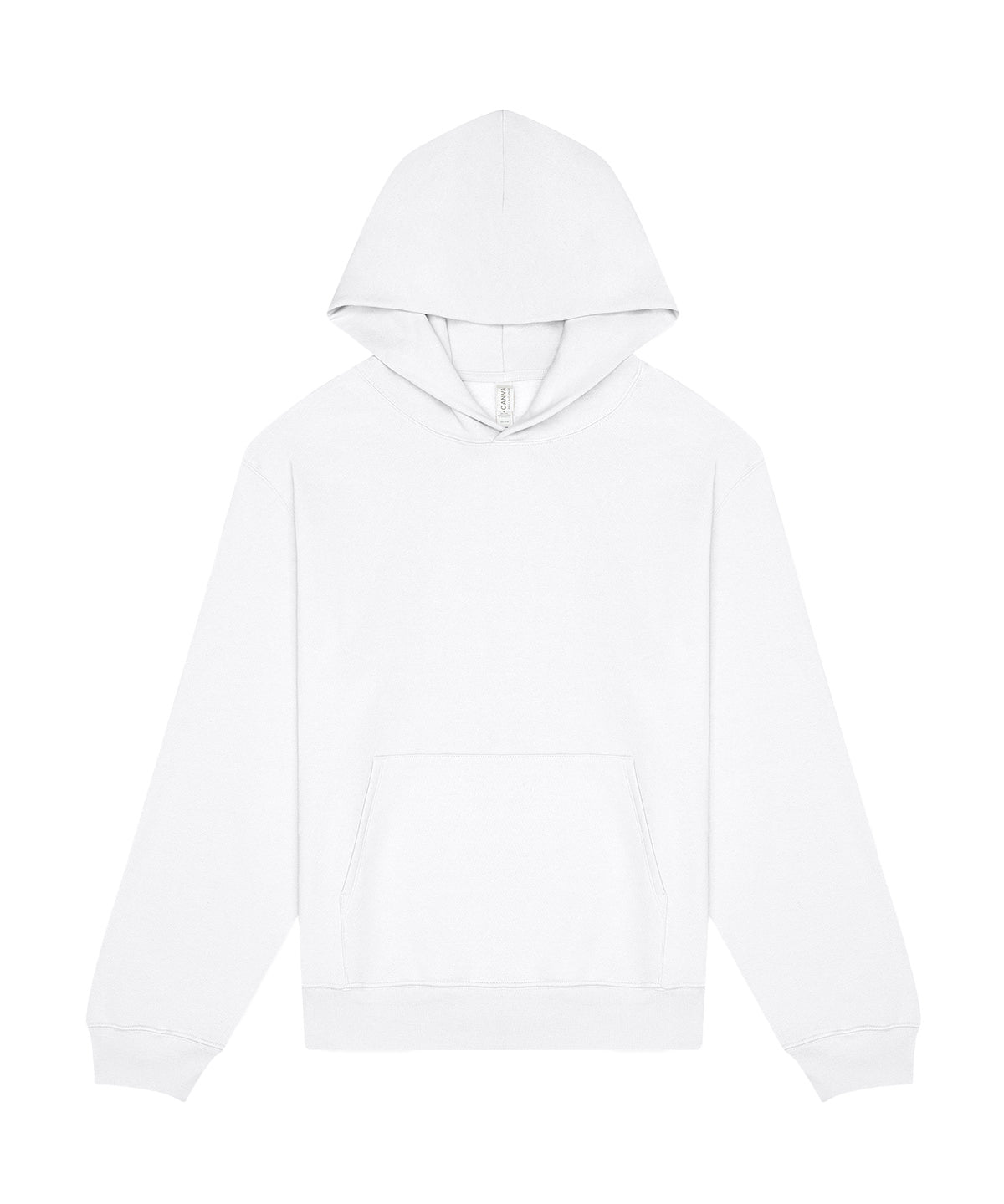 Hettupeysa Bella Canvas BE152 – Hvítur – 4XL