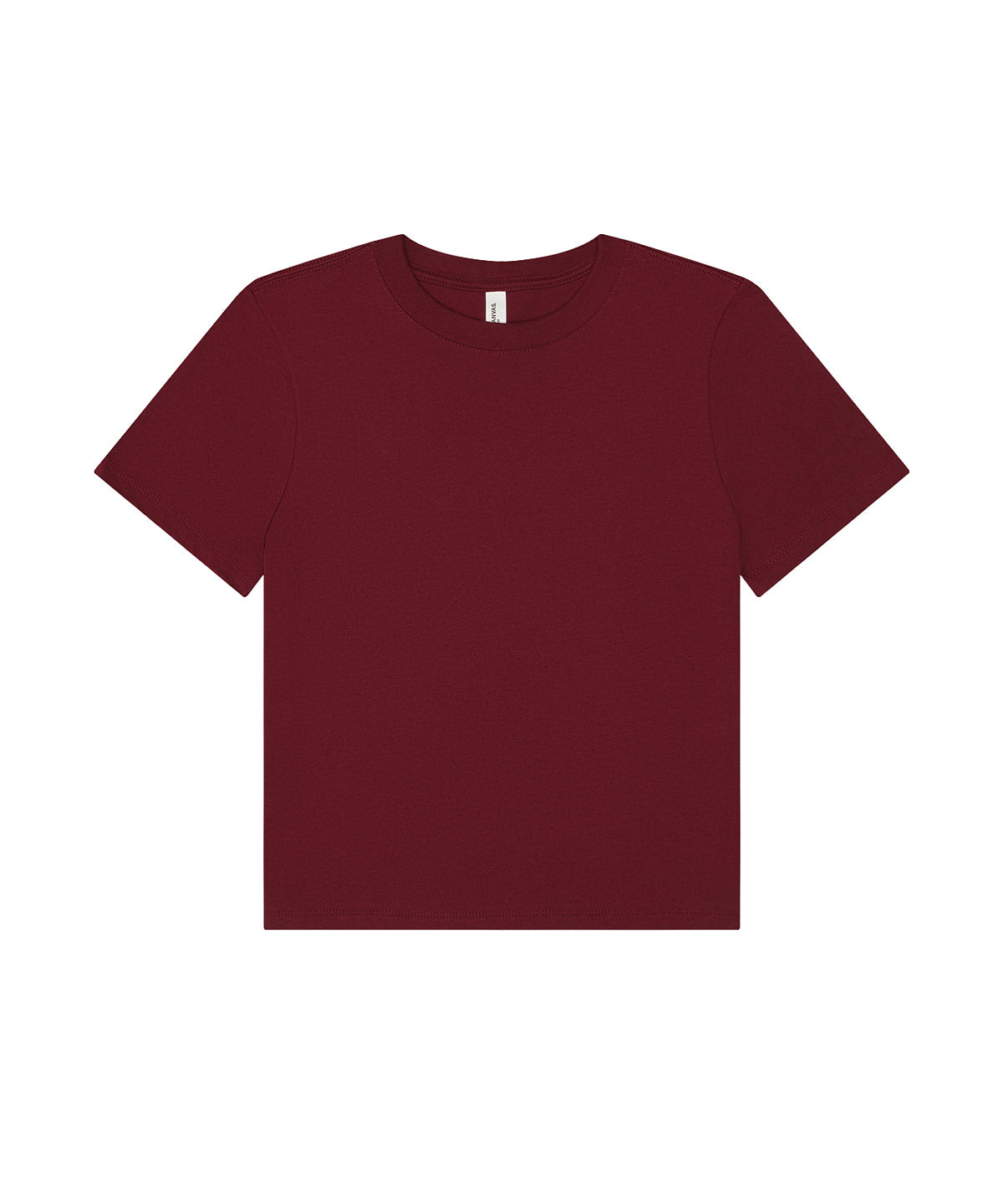 Stuttermabolur Bella Canvas BE159 – Maroon – 3XL