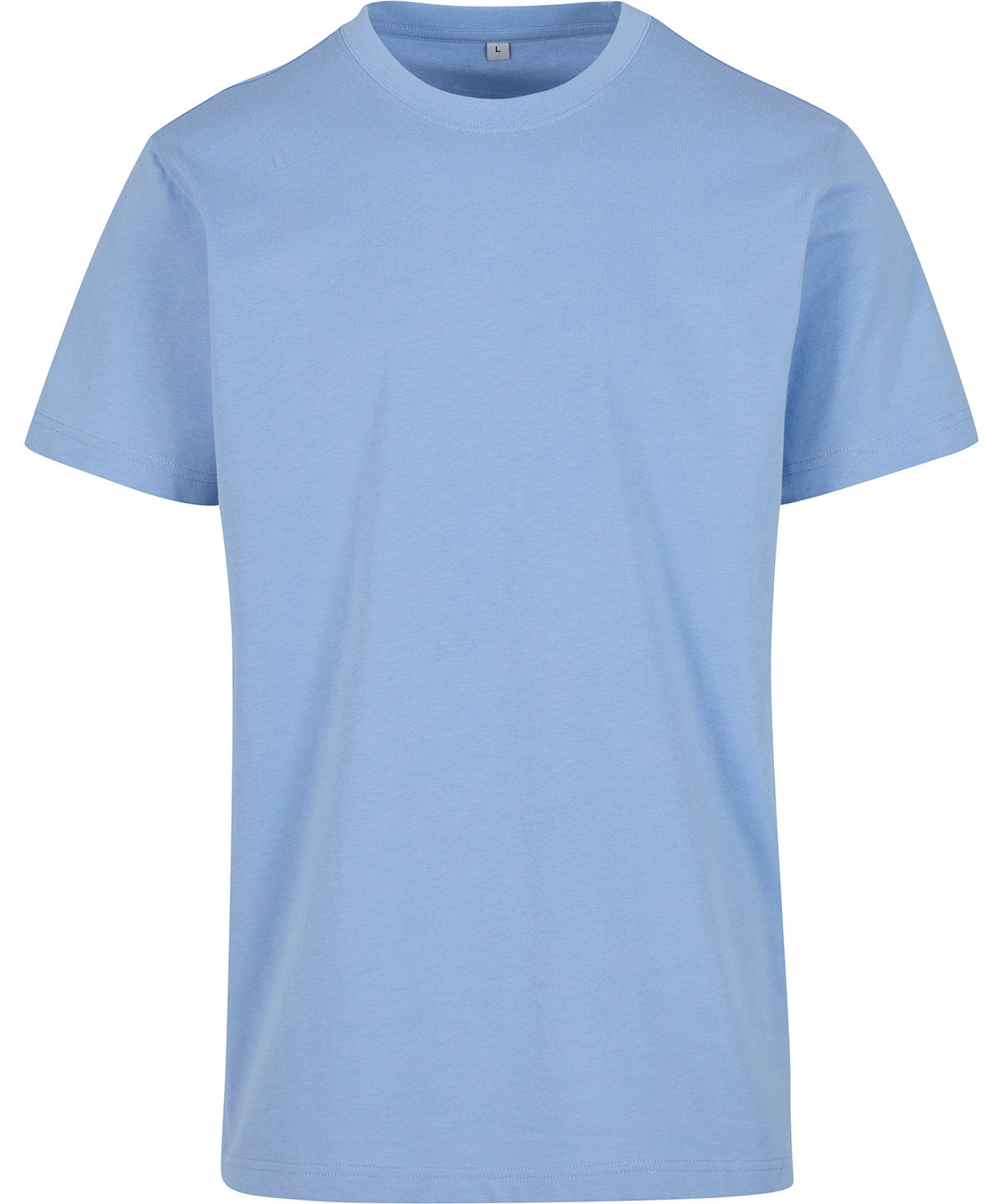 Stuttermabolur Build Your Brand BY004 – Powder Blue – 5XL