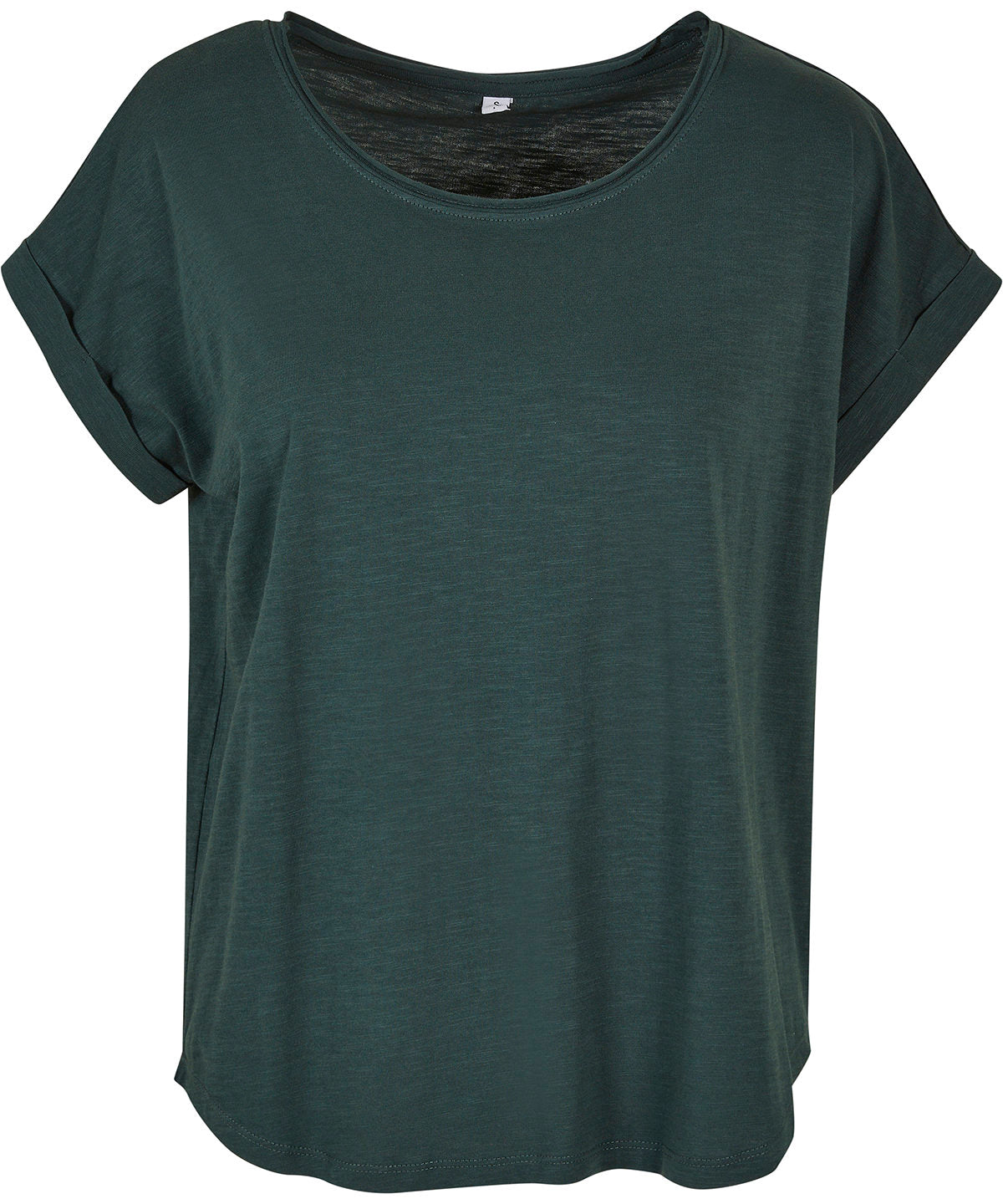 Stuttermabolur Build Your Brand BY036 – Bottle Green – 5XL