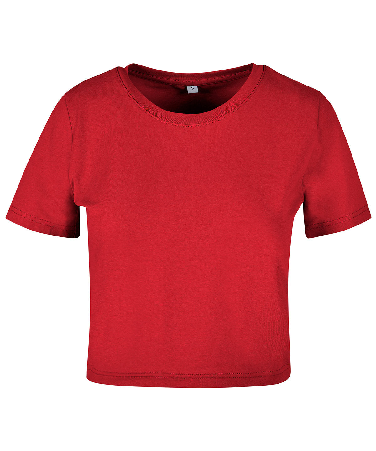 Stuttermabolur Build Your Brand BY042 – City Red – XL