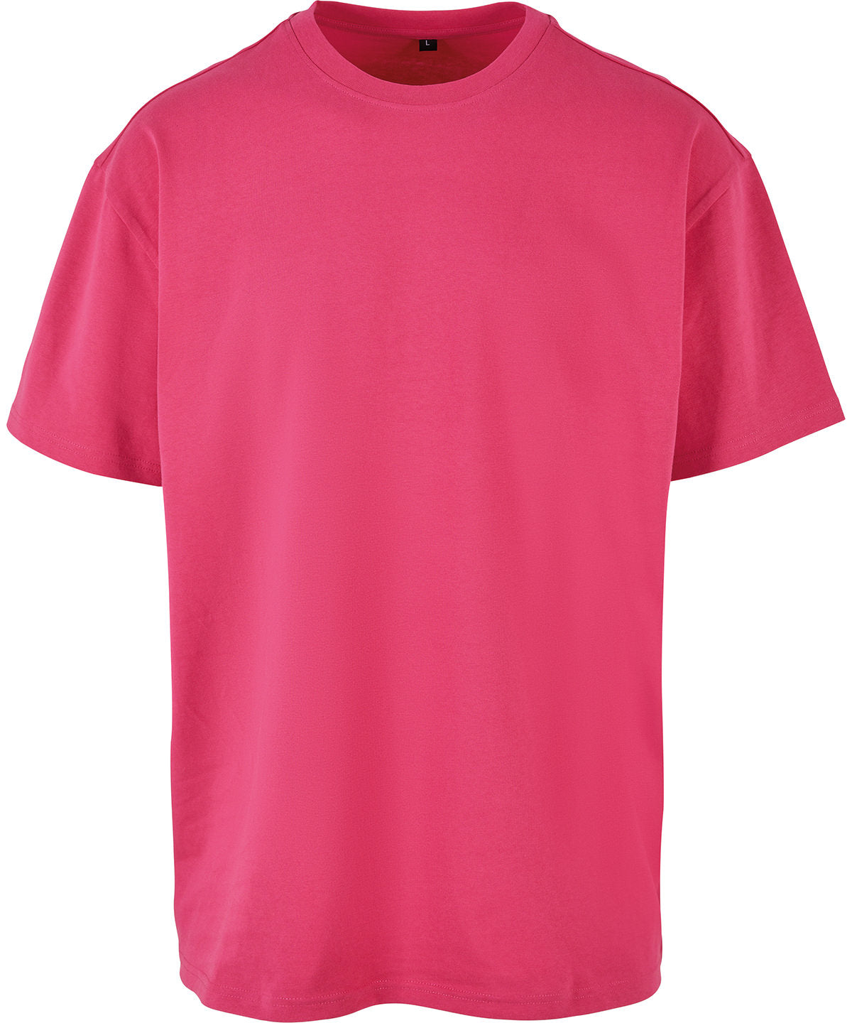 Stuttermabolur Build Your Brand BY102 – Hibiskus Pink* – 5XL
