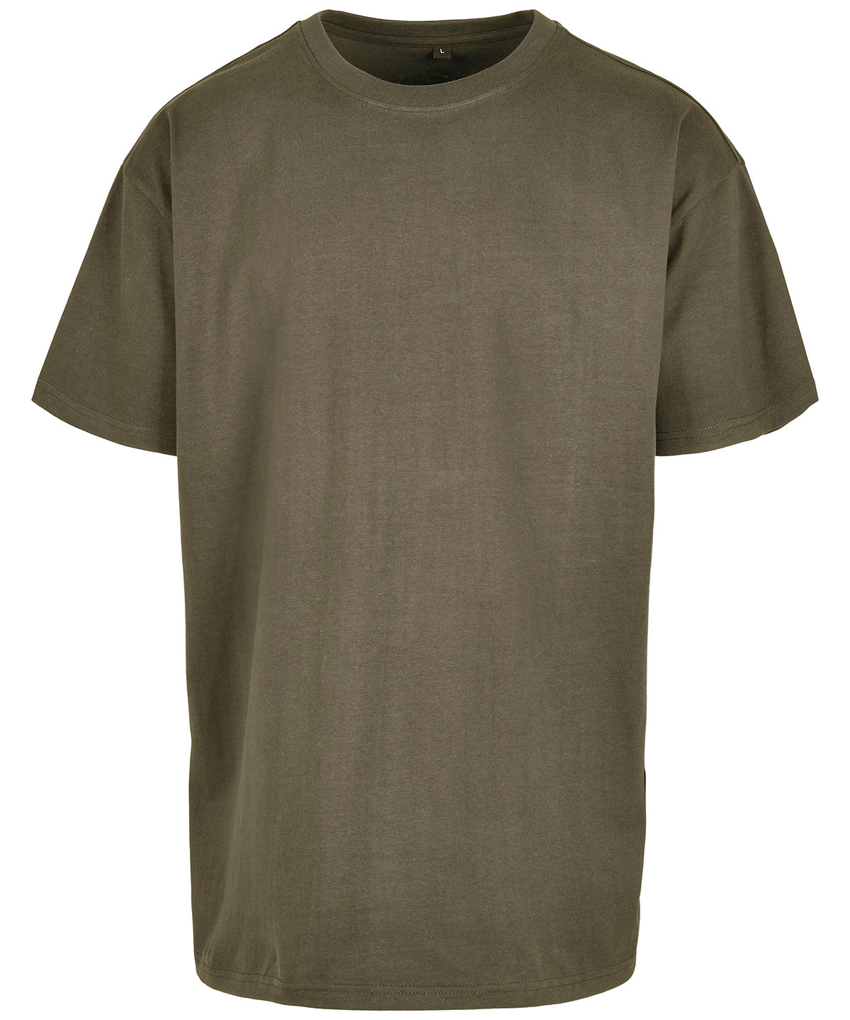Stuttermabolur Build Your Brand BY102 – Olive* – 5XL