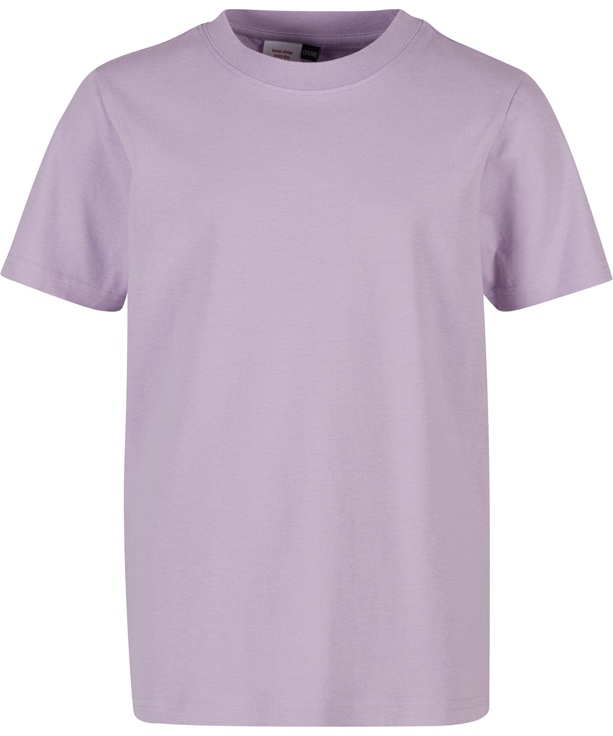 Stuttermabolur Build Your Brand BY116 – Lilac – 13/14 Years