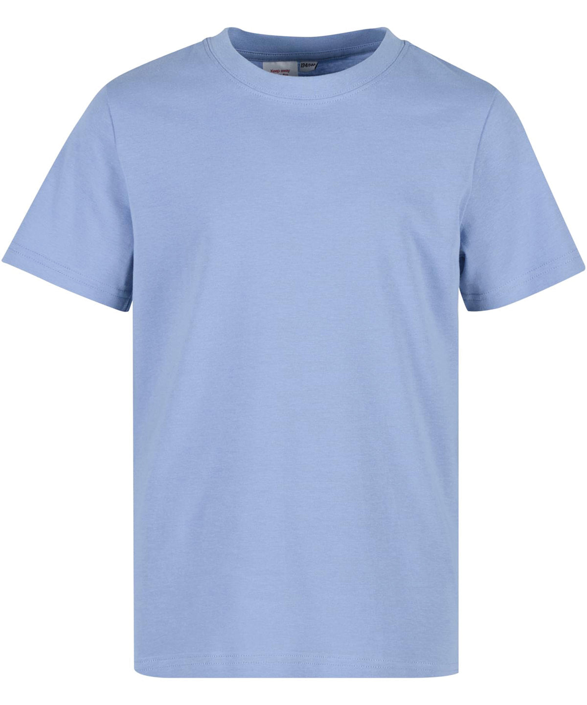 Stuttermabolur Build Your Brand BY158 – Powder Blue – 13/14 Years