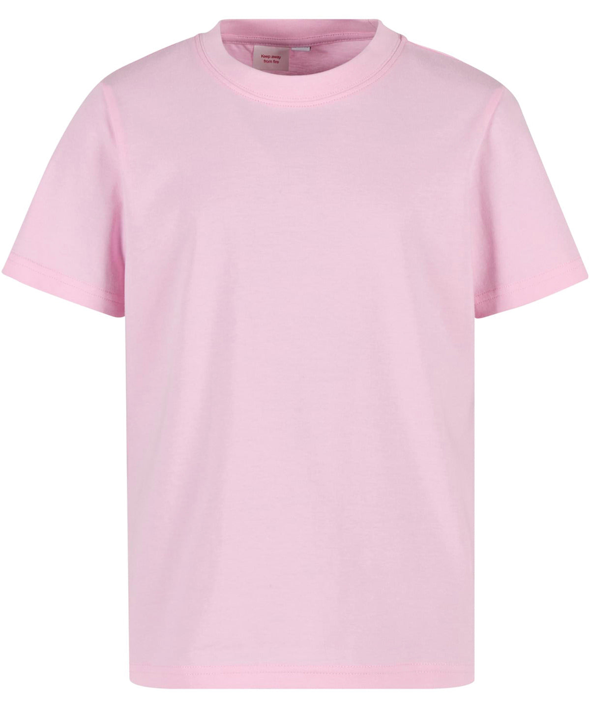 Stuttermabolur Build Your Brand BY158 – Soft Pink – 13/14 Years