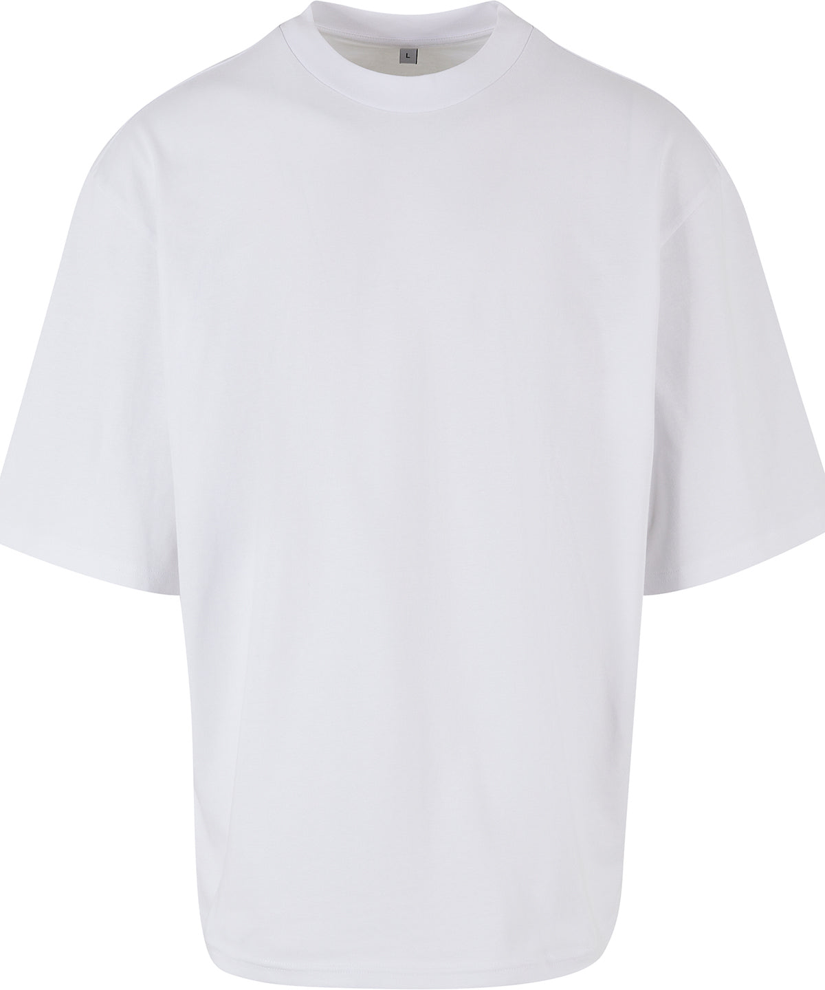 Stuttermabolur Build Your Brand BY256 – Hvítur – 5XL