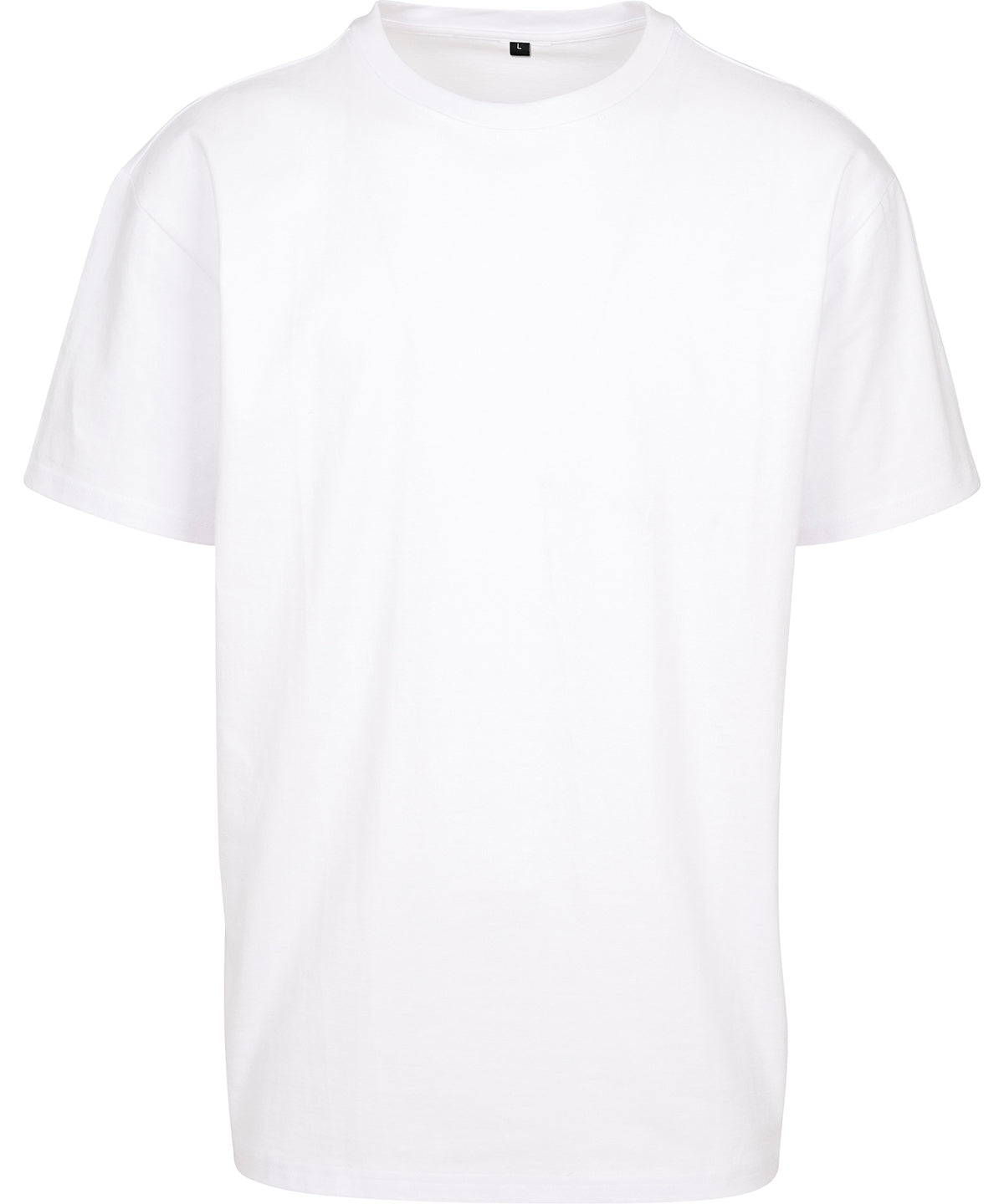 Stuttermabolur Build Your Brand BY308 – Hvítur – 5XL