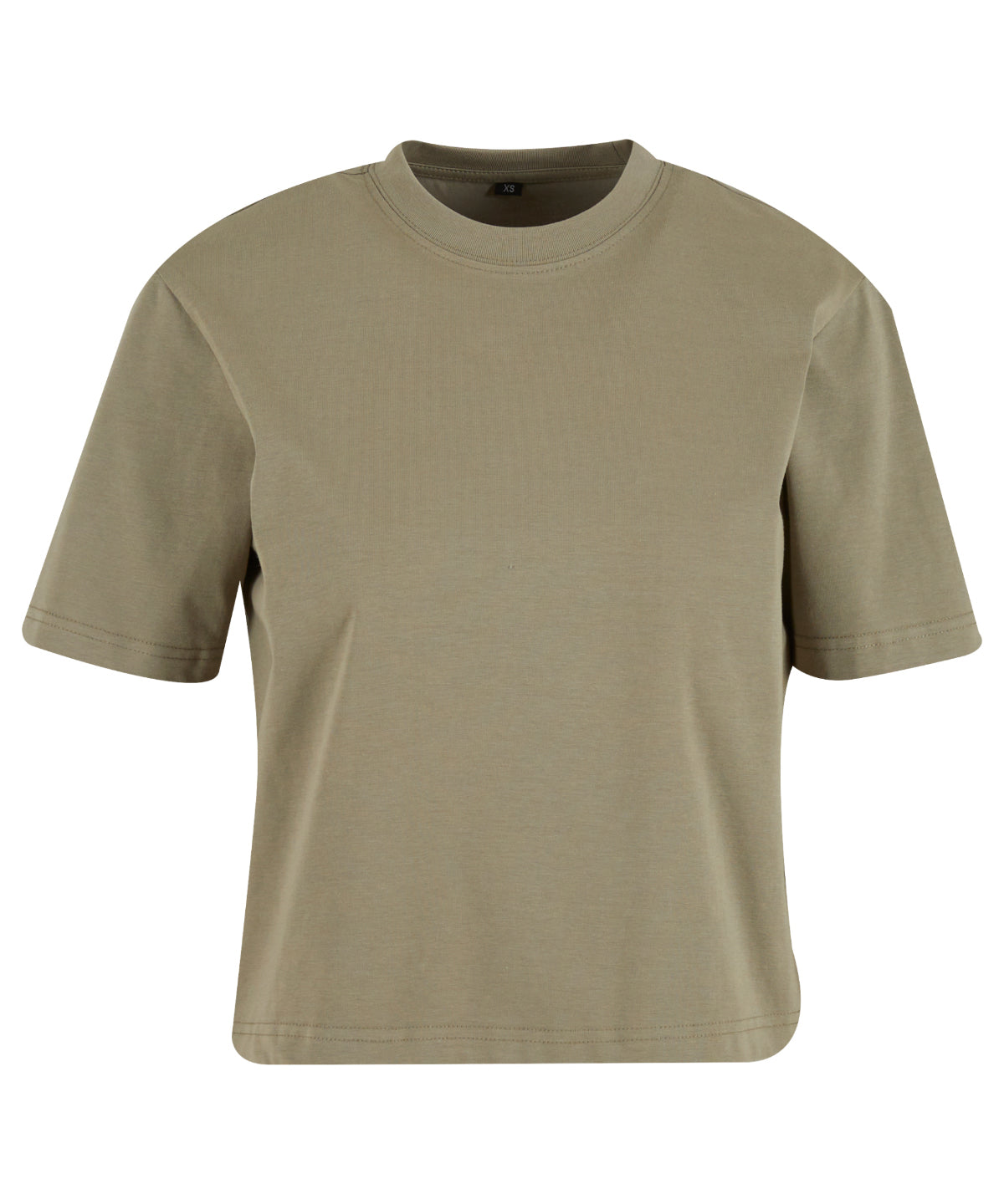 Stuttermabolur Build Your Brand BY369 – Pale Olive – 5XL