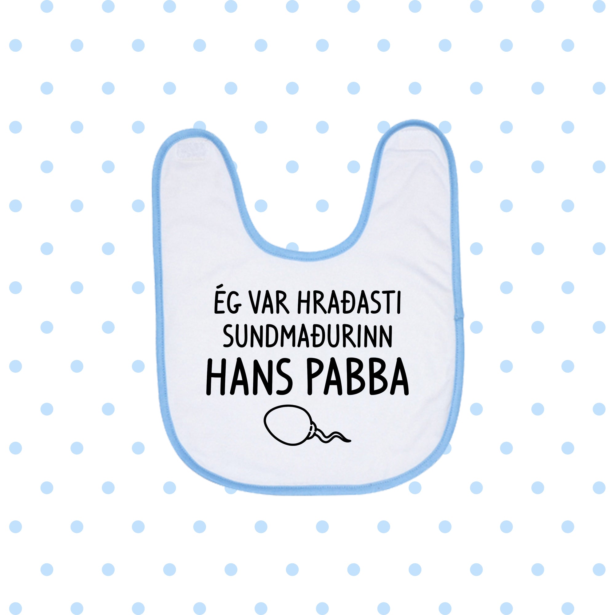 ÉG VAR HRAÐASTI SUNDMAÐURINN HANS PABBA - ÉG VANN - Bibs