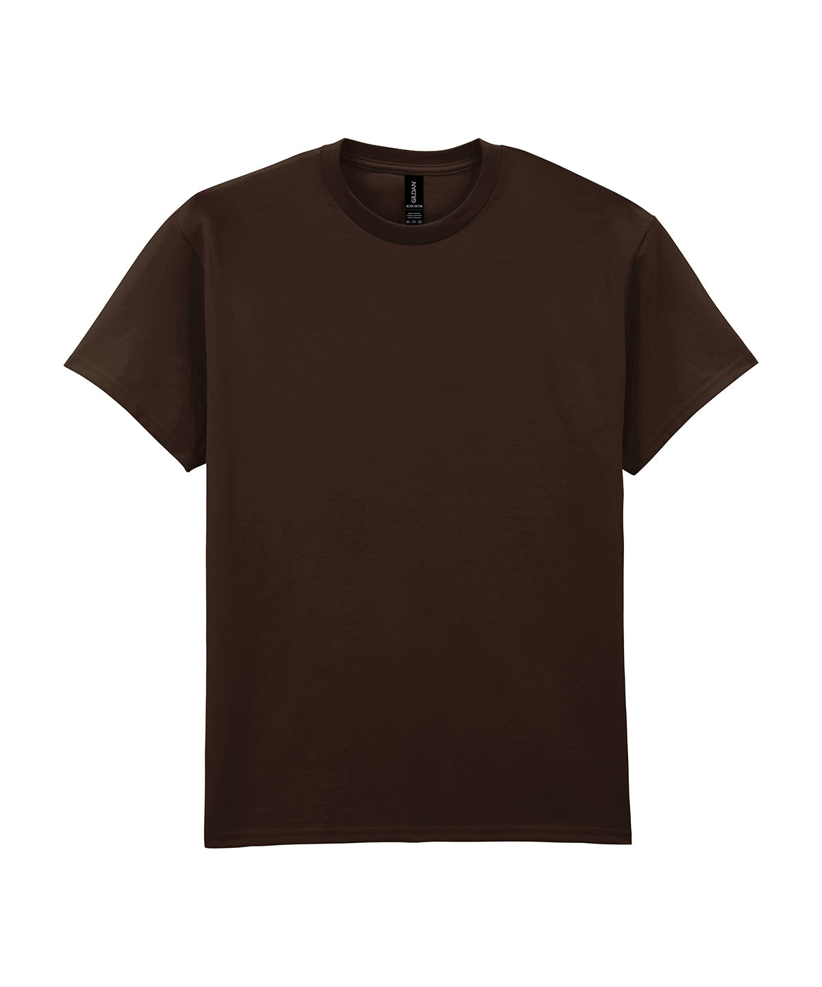 Stuttermabolur Gildan GD002 – Dark Chocolate – 3XL