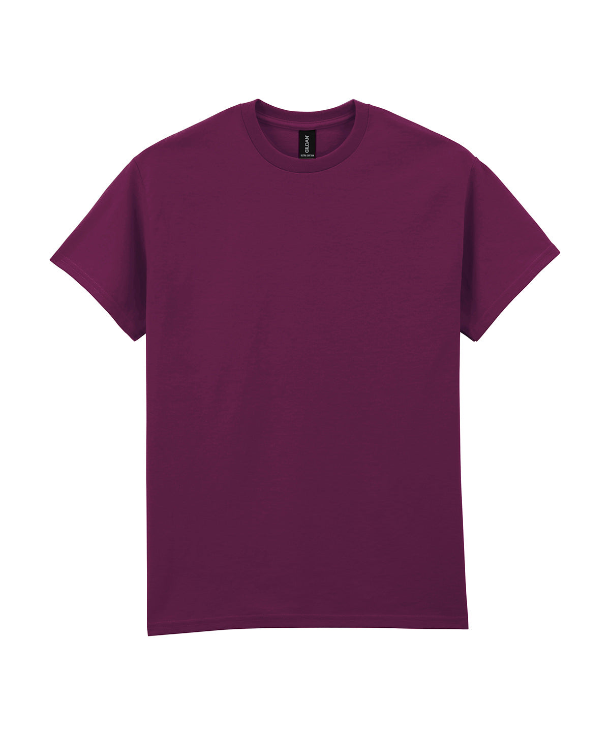 Stuttermabolur Gildan GD002 – Maroon – 3XL