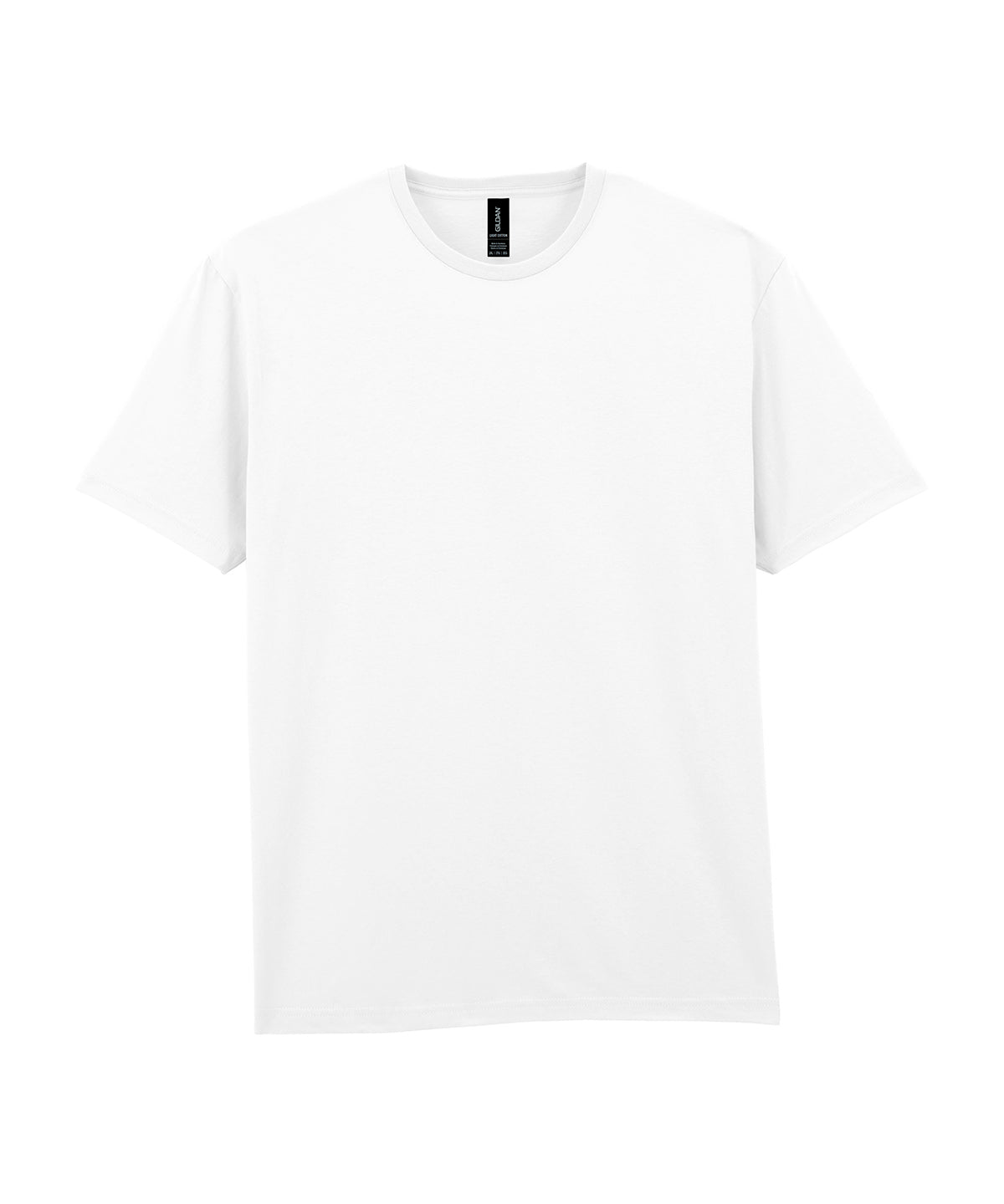Stuttermabolur Gildan GD007 – Hvítur – 5XL