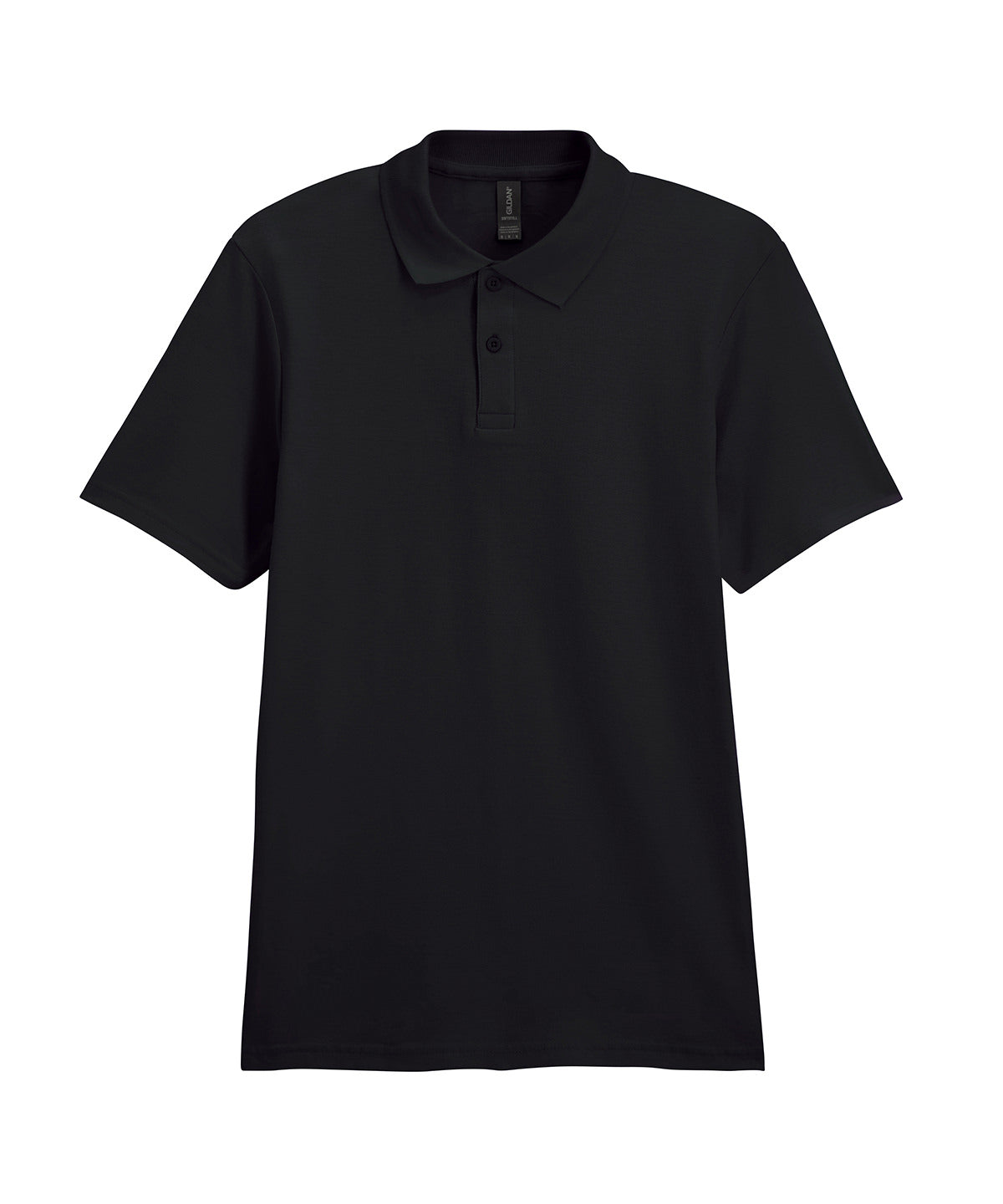 Pólóbolur Gildan GD017 – Svartur – 4XL