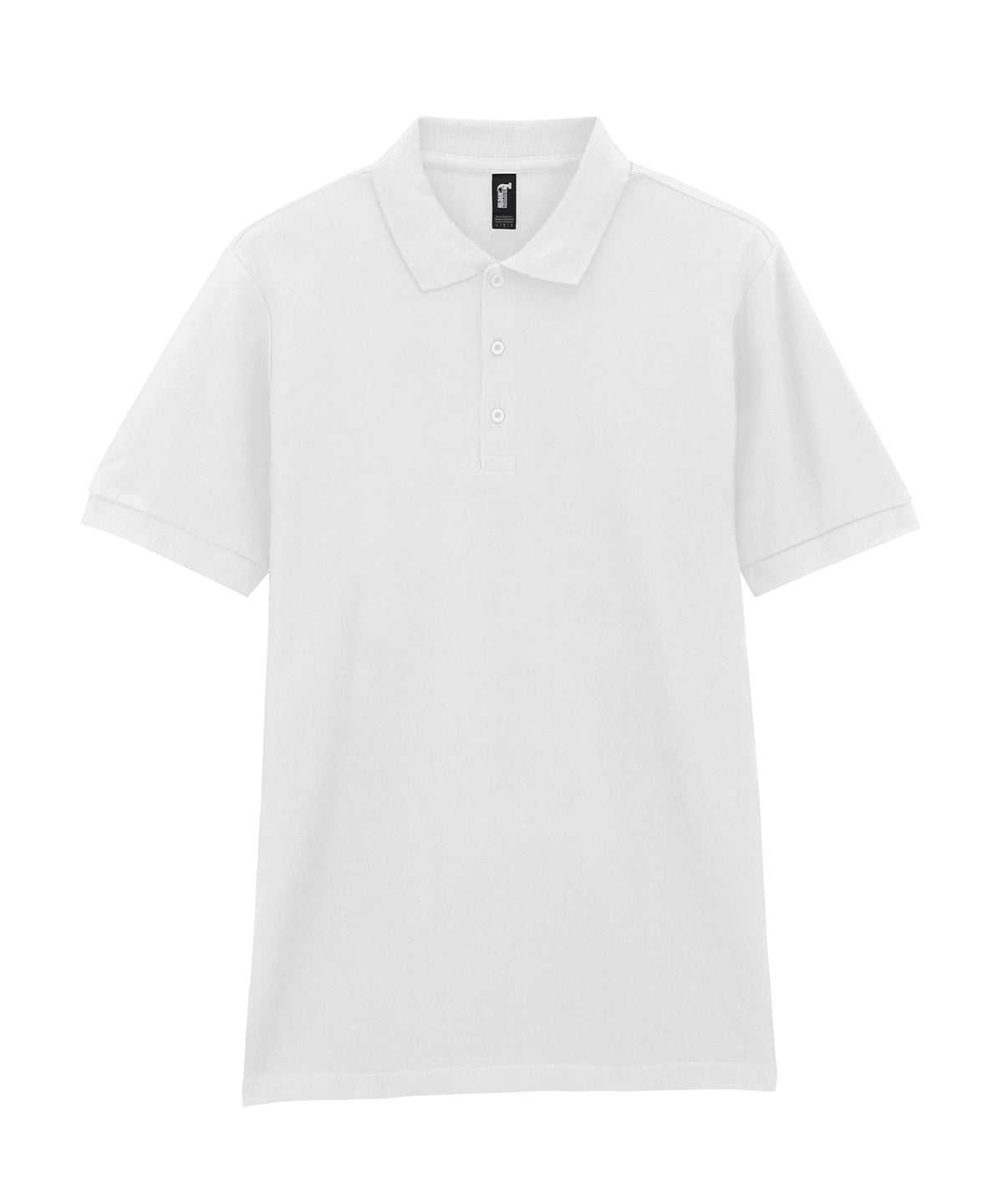 Pólóbolur Gildan GD042 – White* – 3XL