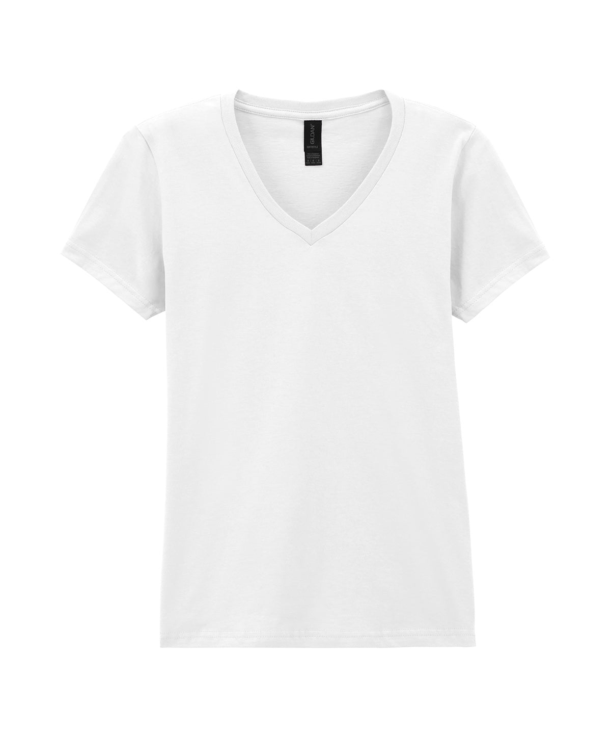Stuttermabolur Gildan GD078 – Hvítur – 2XL