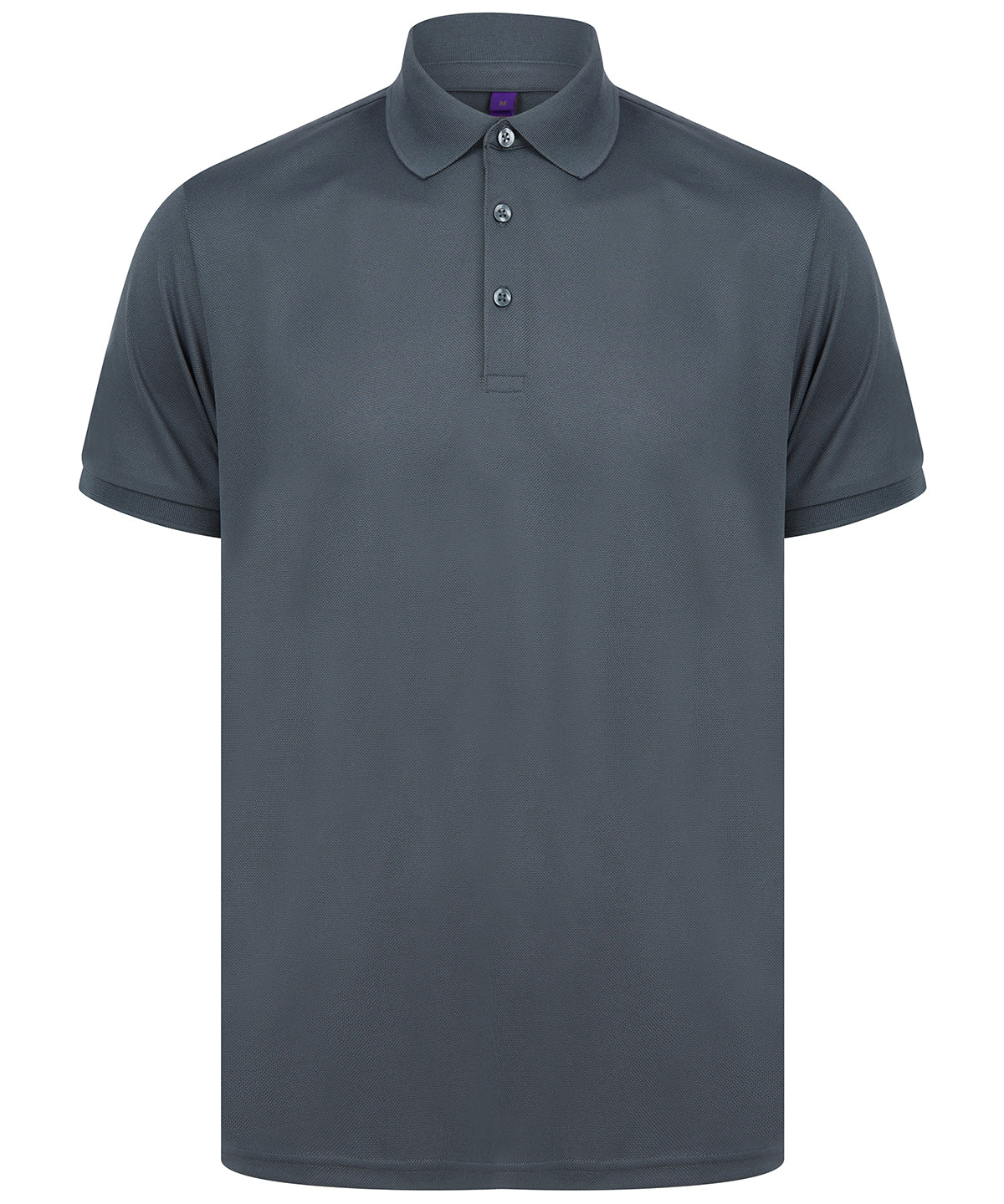 Pólóbolur Henbury HB465 – Charcoal – 4XL