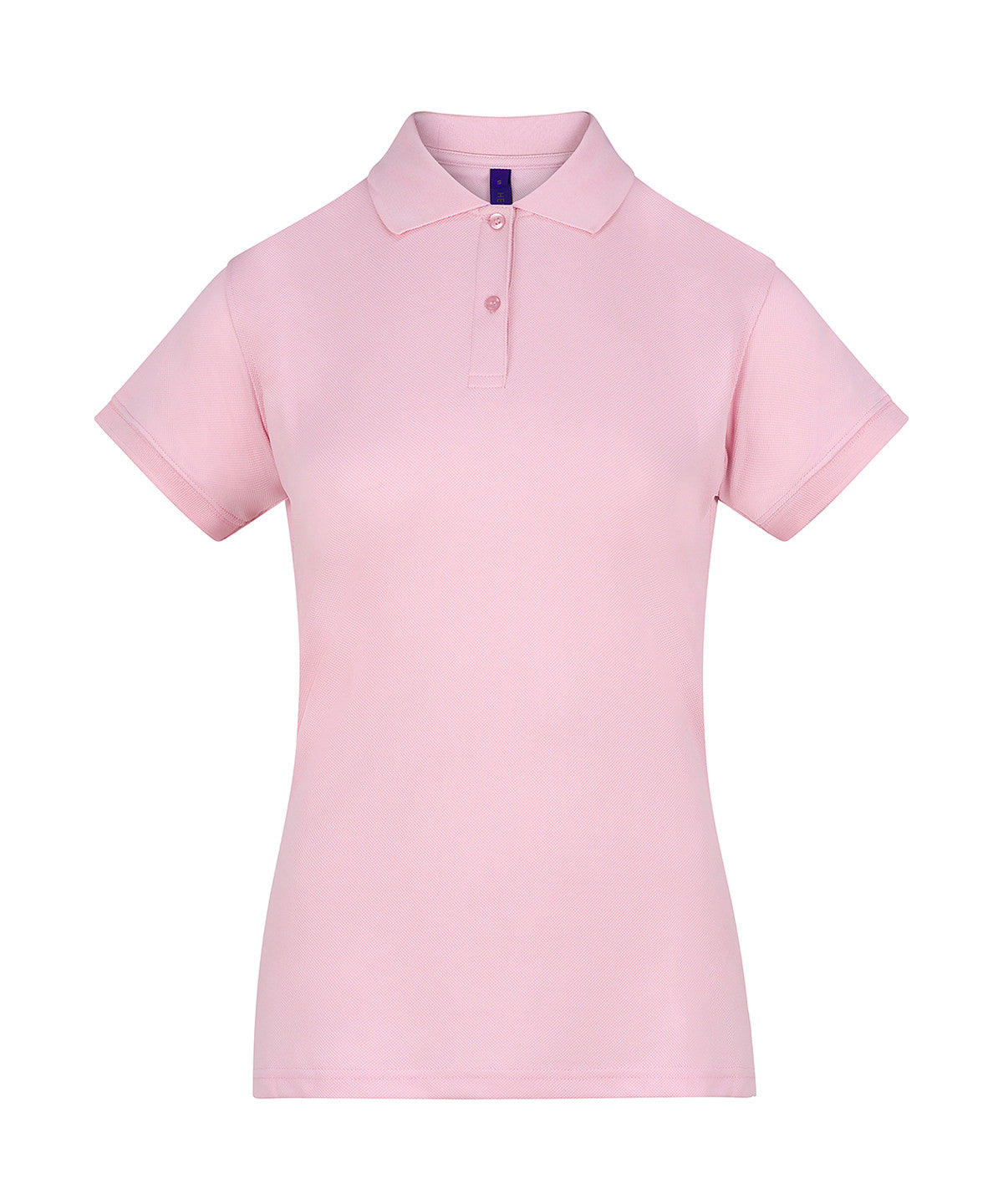 Pólóbolur Henbury HB476 – Baby Pink – 3XL