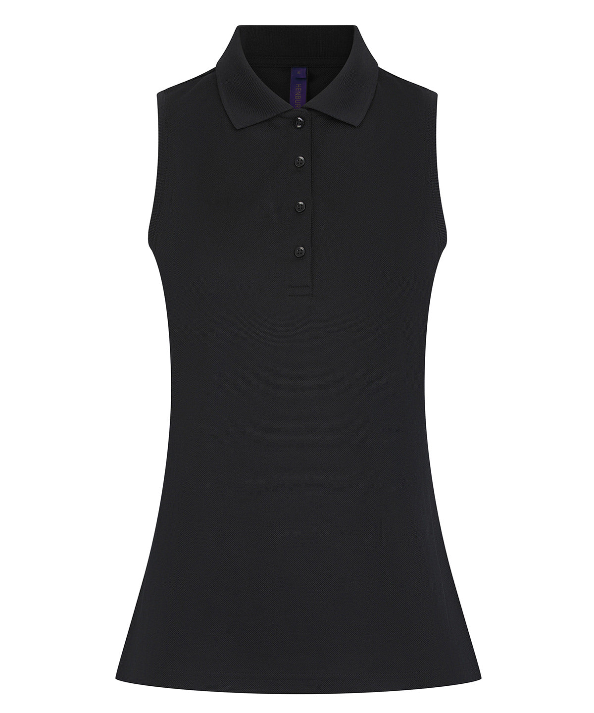 Pólóbolur Henbury HB477 – Svartur – 3XL