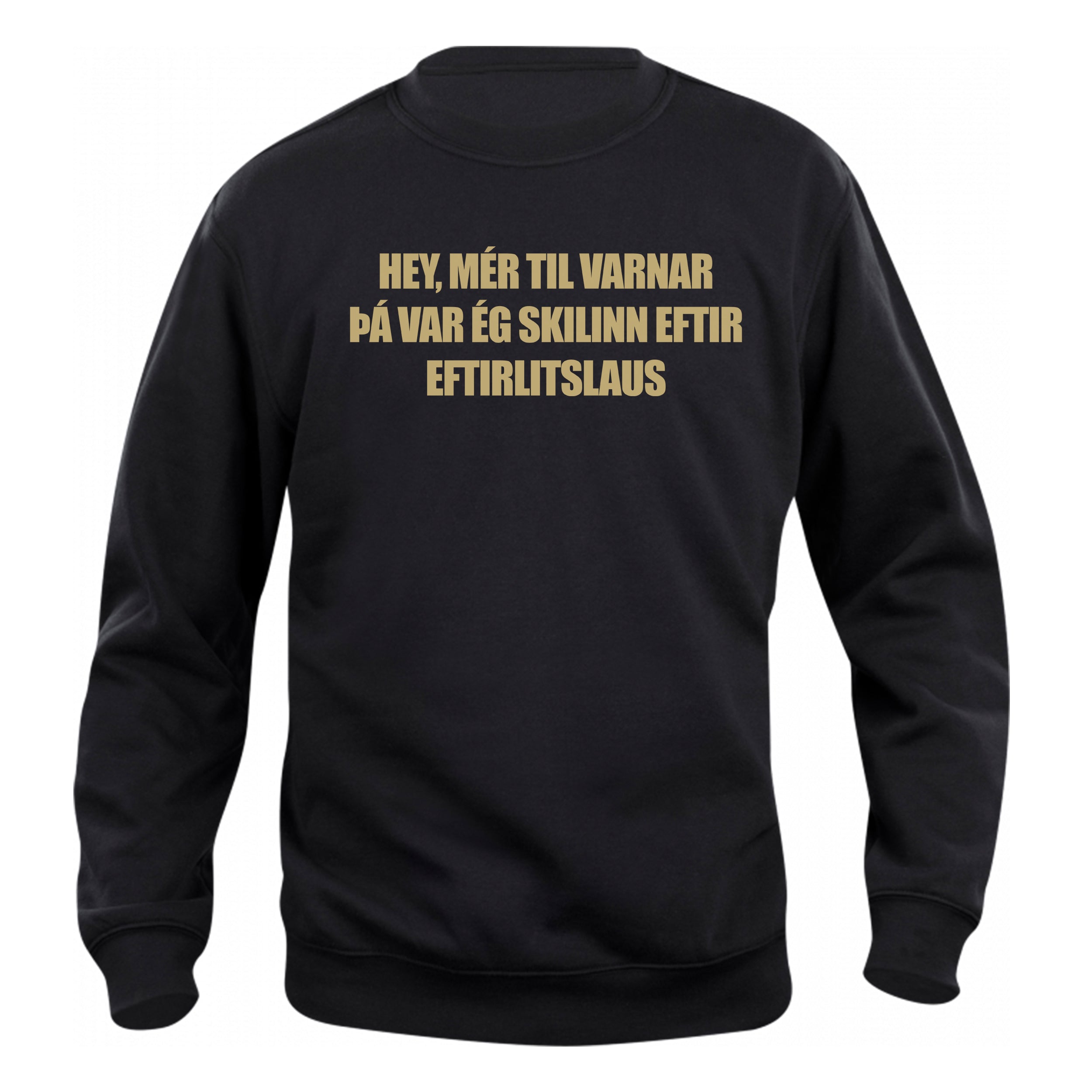ÞAÐ EINA SEM SKIPTIR MIG MÁLI ERU STANGVEIÐAR - sweatshirt