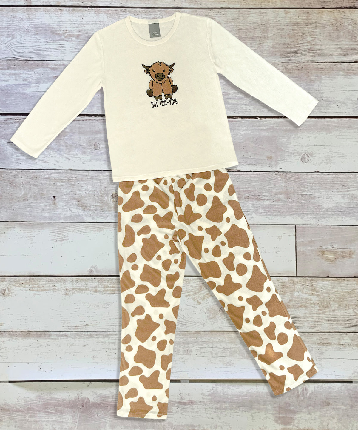 Náttföt Home & Living HL219 – Highland Cow – XL