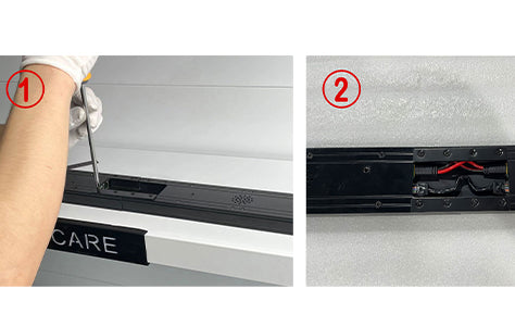 LED skjáir fyrir verslunarhillur