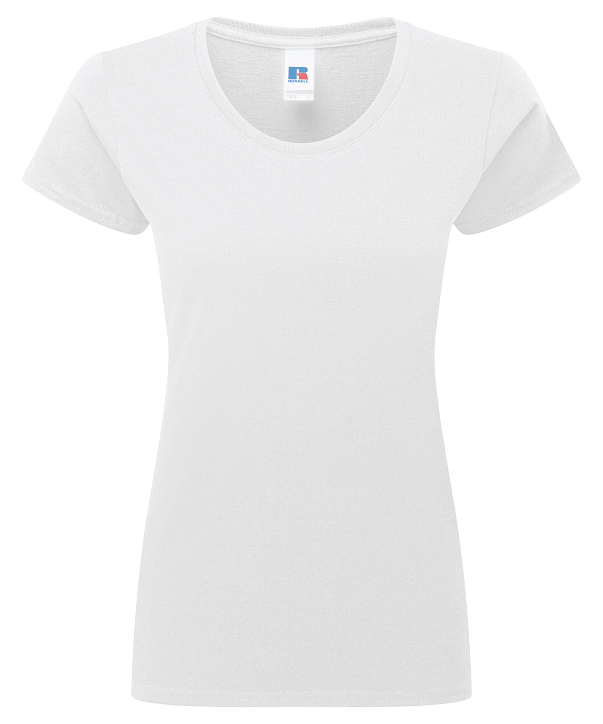 Stuttermabolur Russell Athletic J180F – Hvítur – 2XL