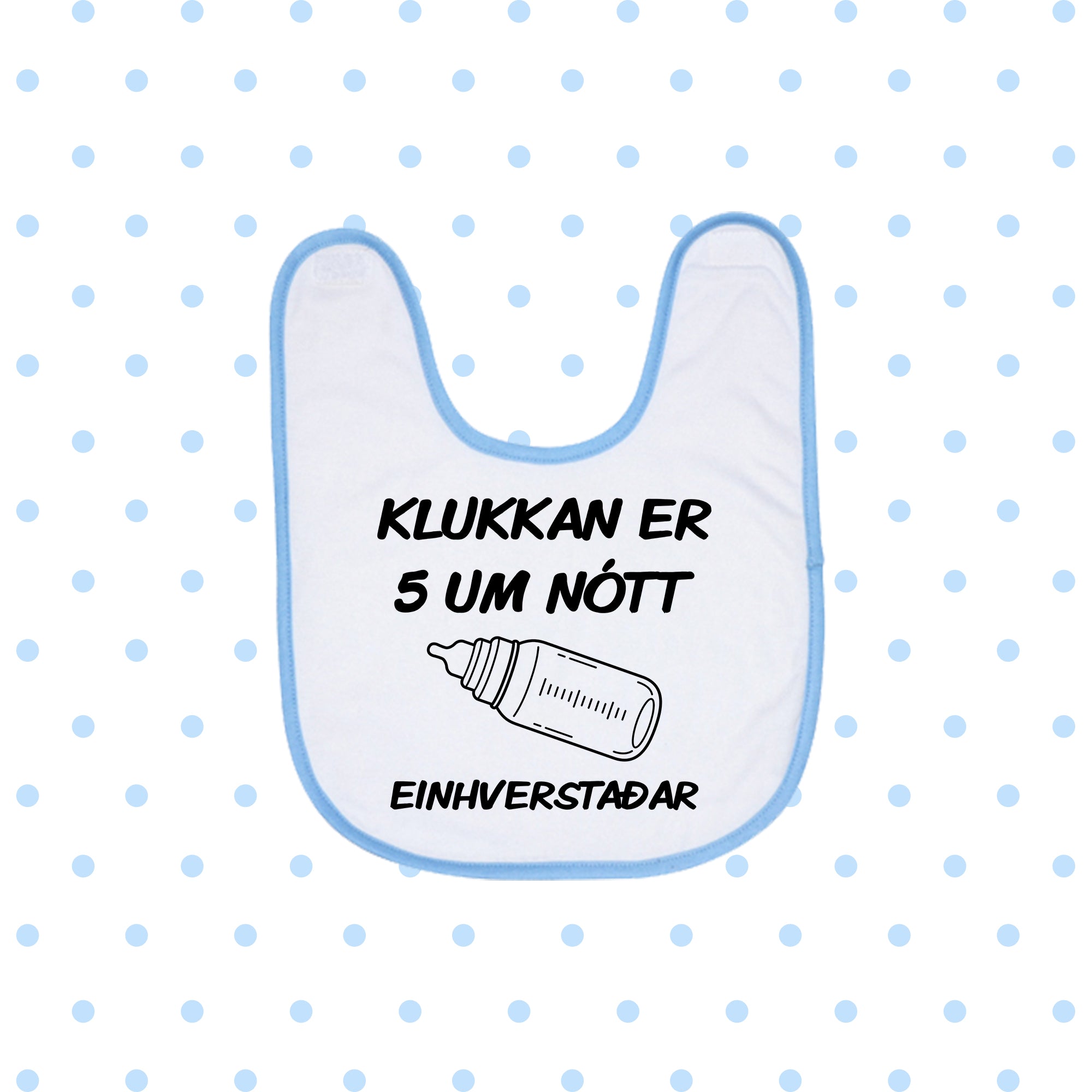 KLUKKAN ER 5 UM NÓTT - Bibs