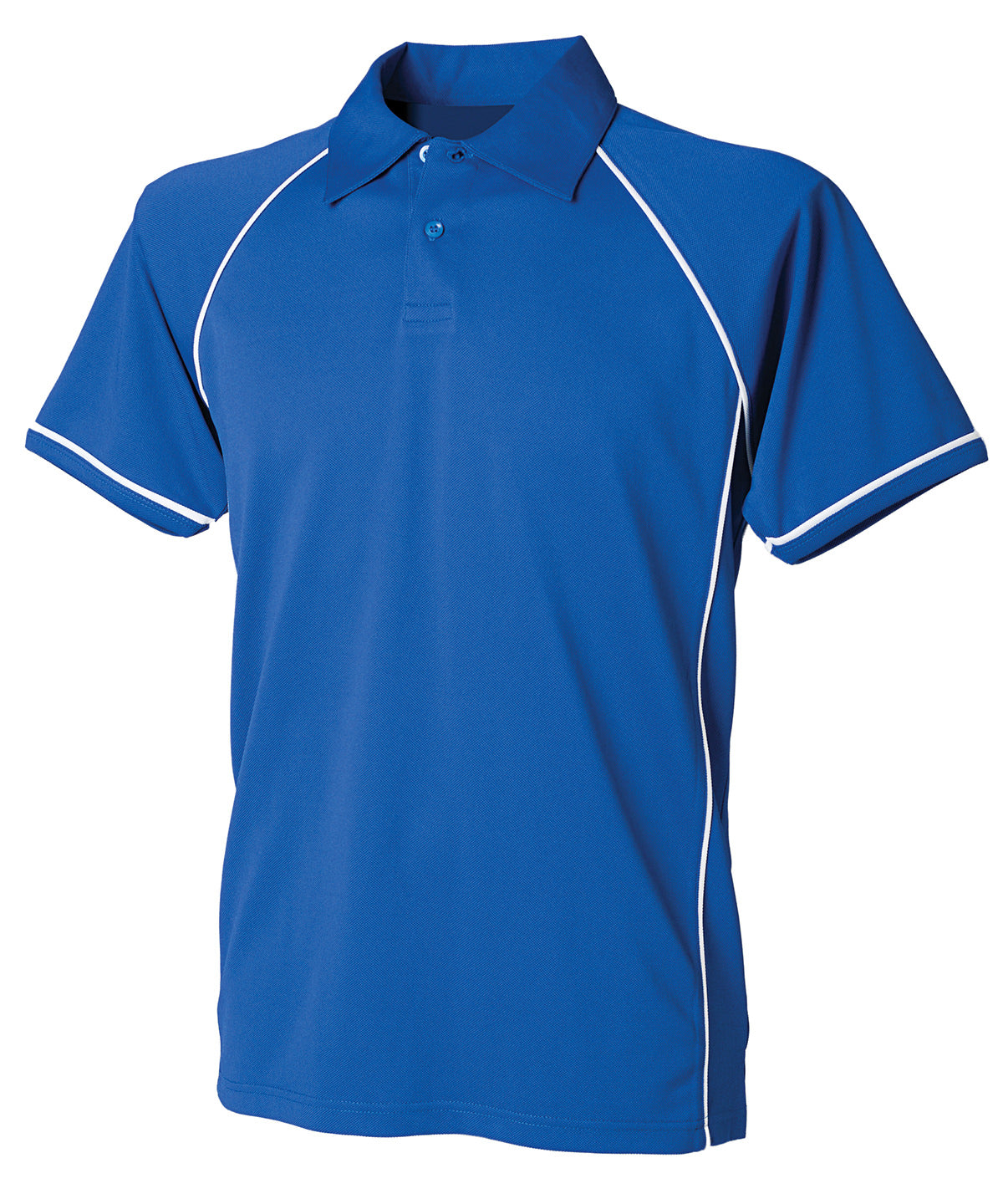 Pólóbolur Finden & Hales LV370 – Royal/White* – 3XL