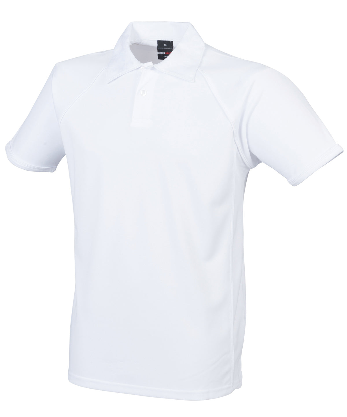 Pólóbolur Finden & Hales LV370 – White/White – 3XL