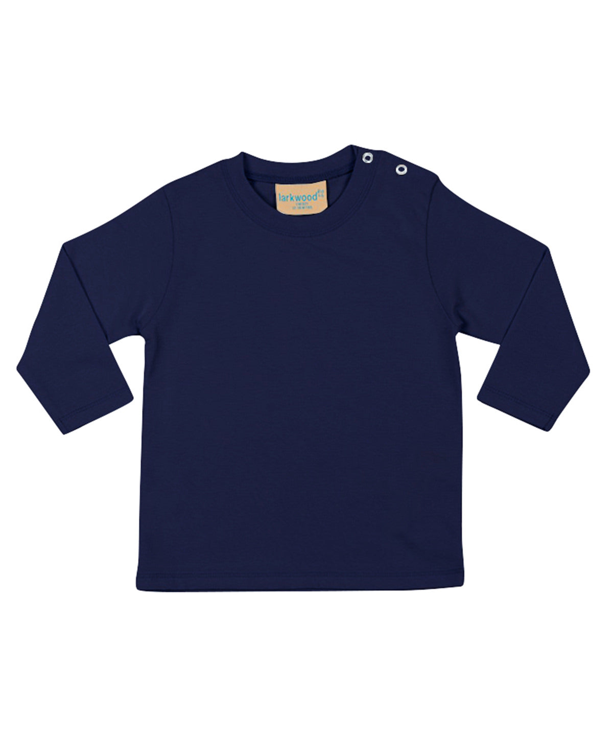 Stuttermabolur Larkwood LW21T – Dökkblár – 24/36 Months