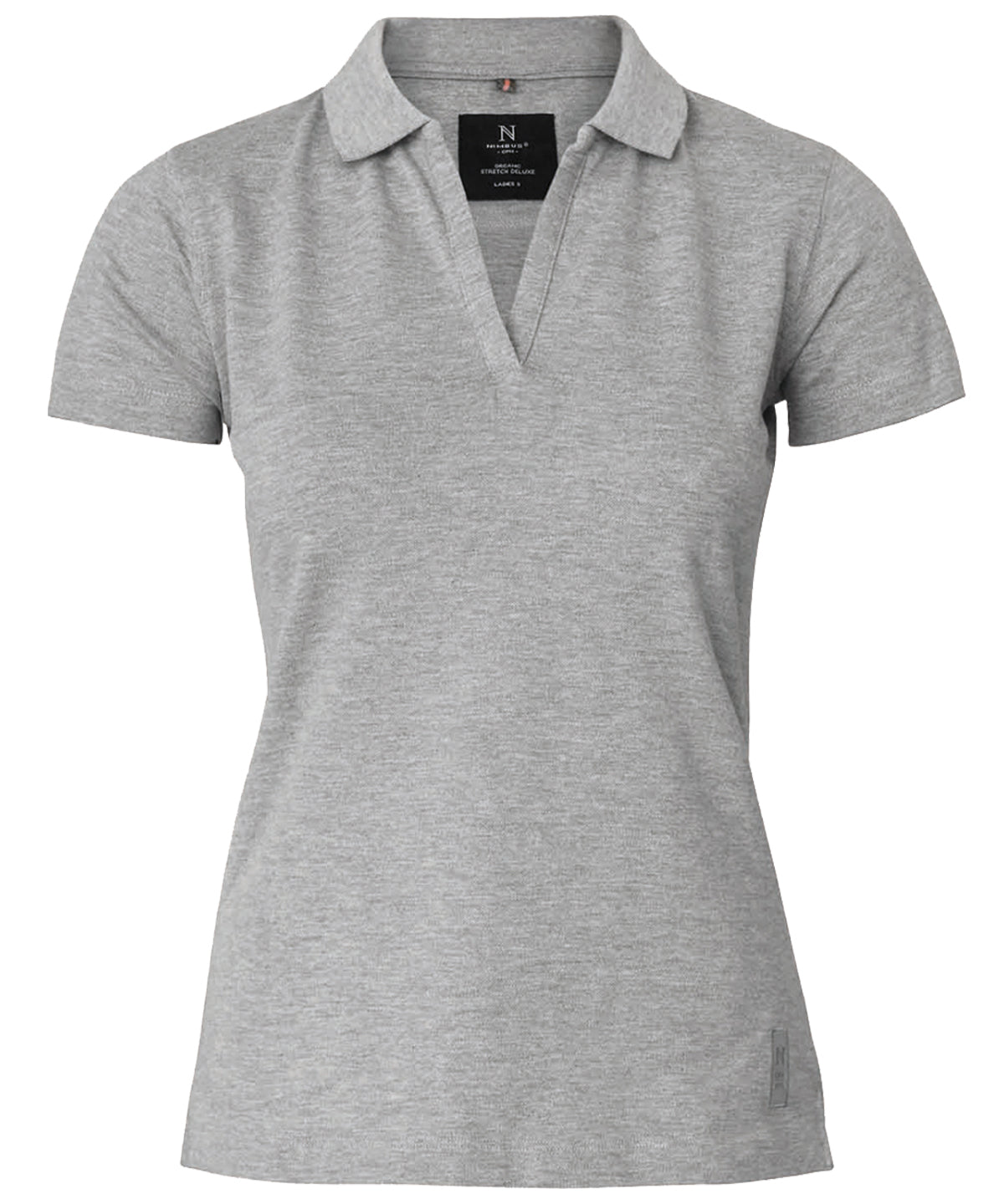Pólóbolur Nimbus NB52F – Grey Melange – 3XL
