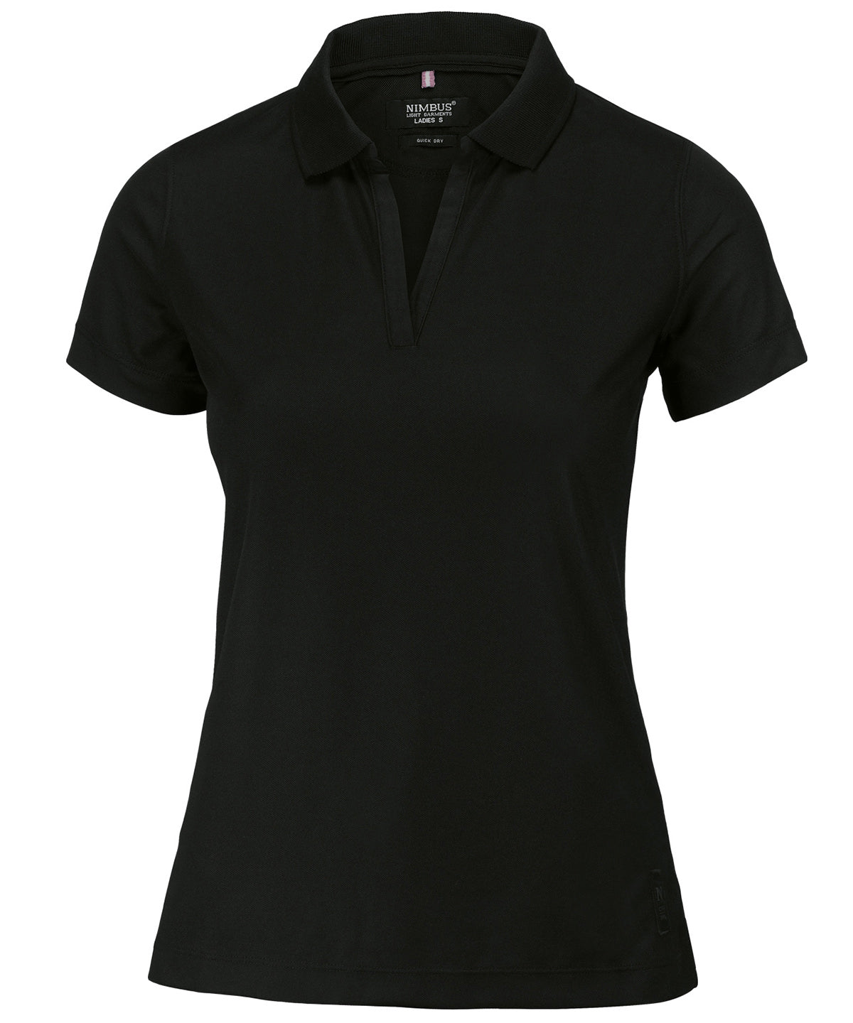 Pólóbolur Nimbus NB86F – Svartur – 3XL