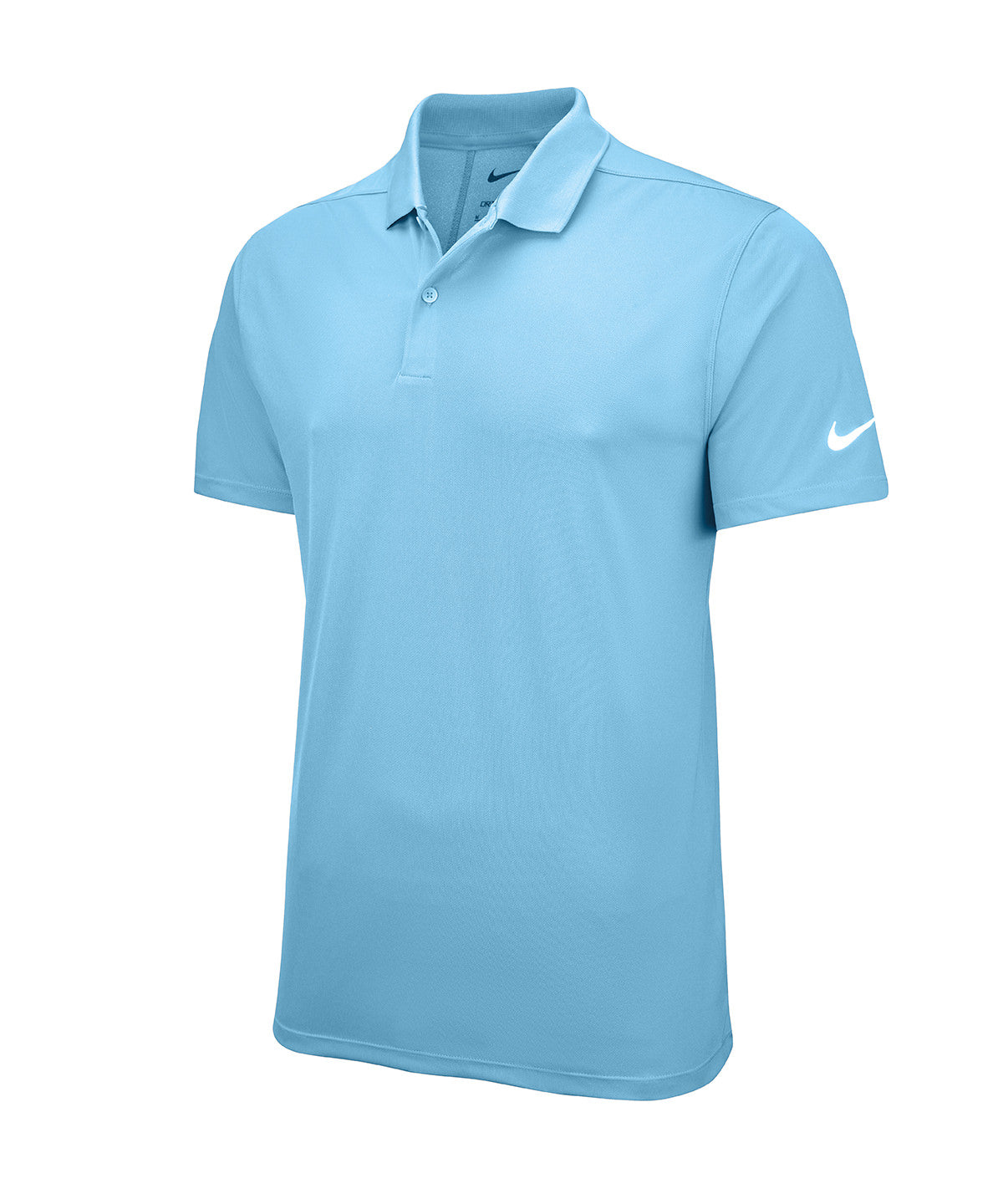 Pólóbolur Nike NK342 – University Blue/White – 2XL