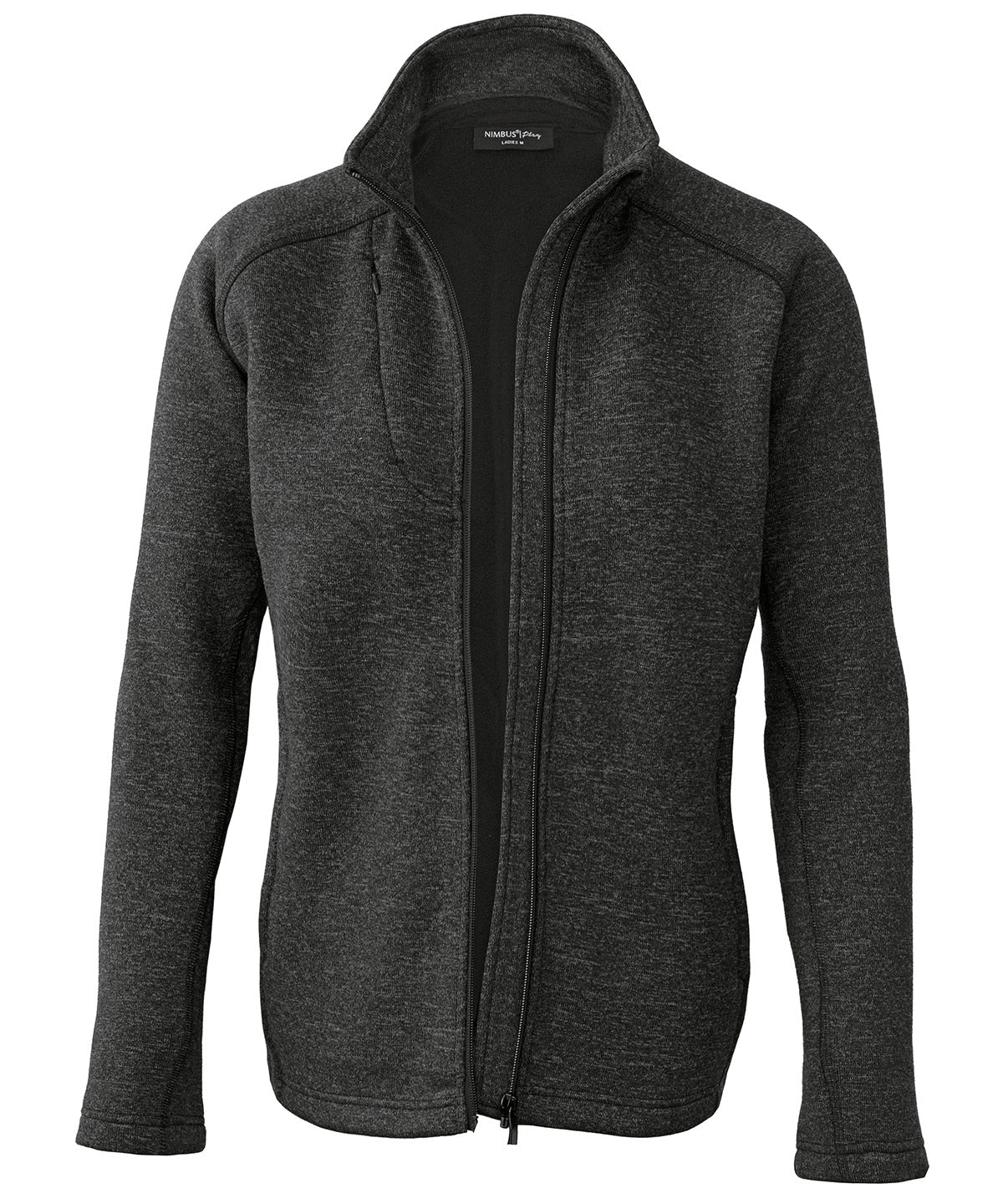 Flíspeysa Nimbus NP08F – Dark Grey Melange – 3XL