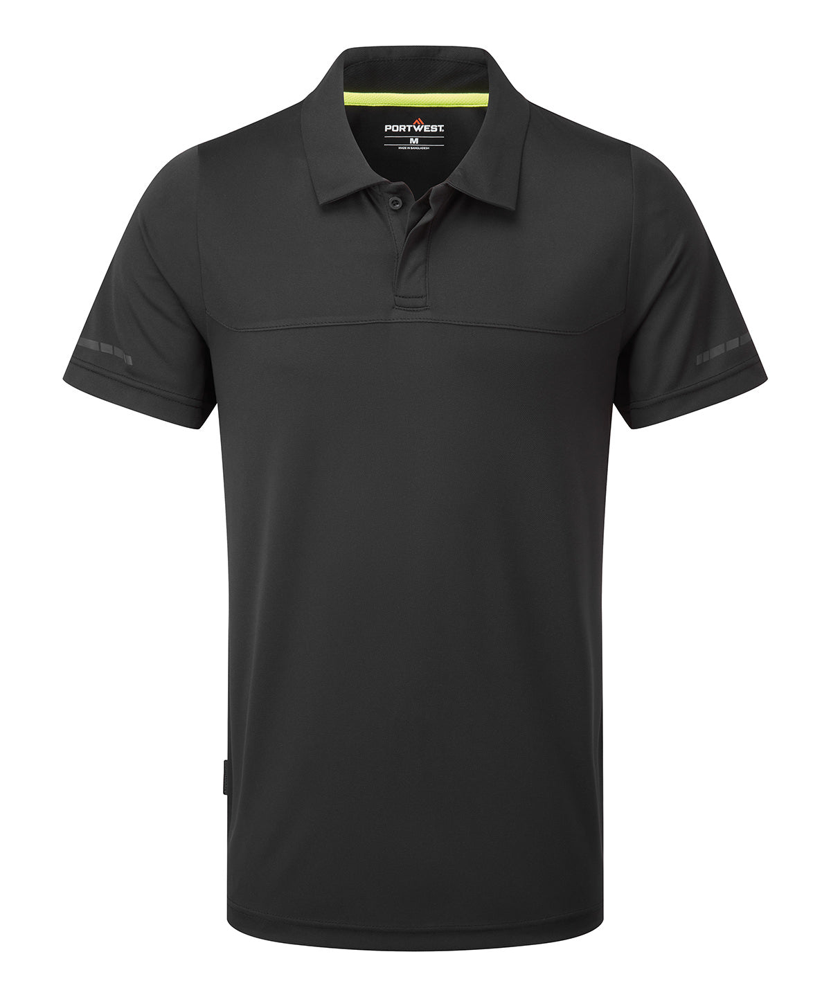 Pólóbolur Portwest PW285 – Svartur – 3XL