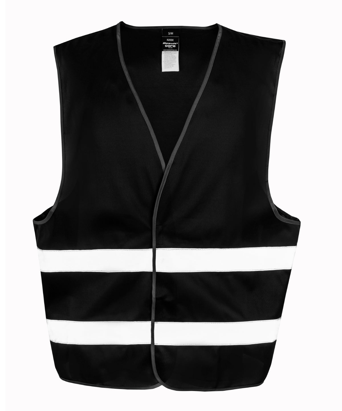 Öryggisvesti Result Core R200X – Black* – 2XL